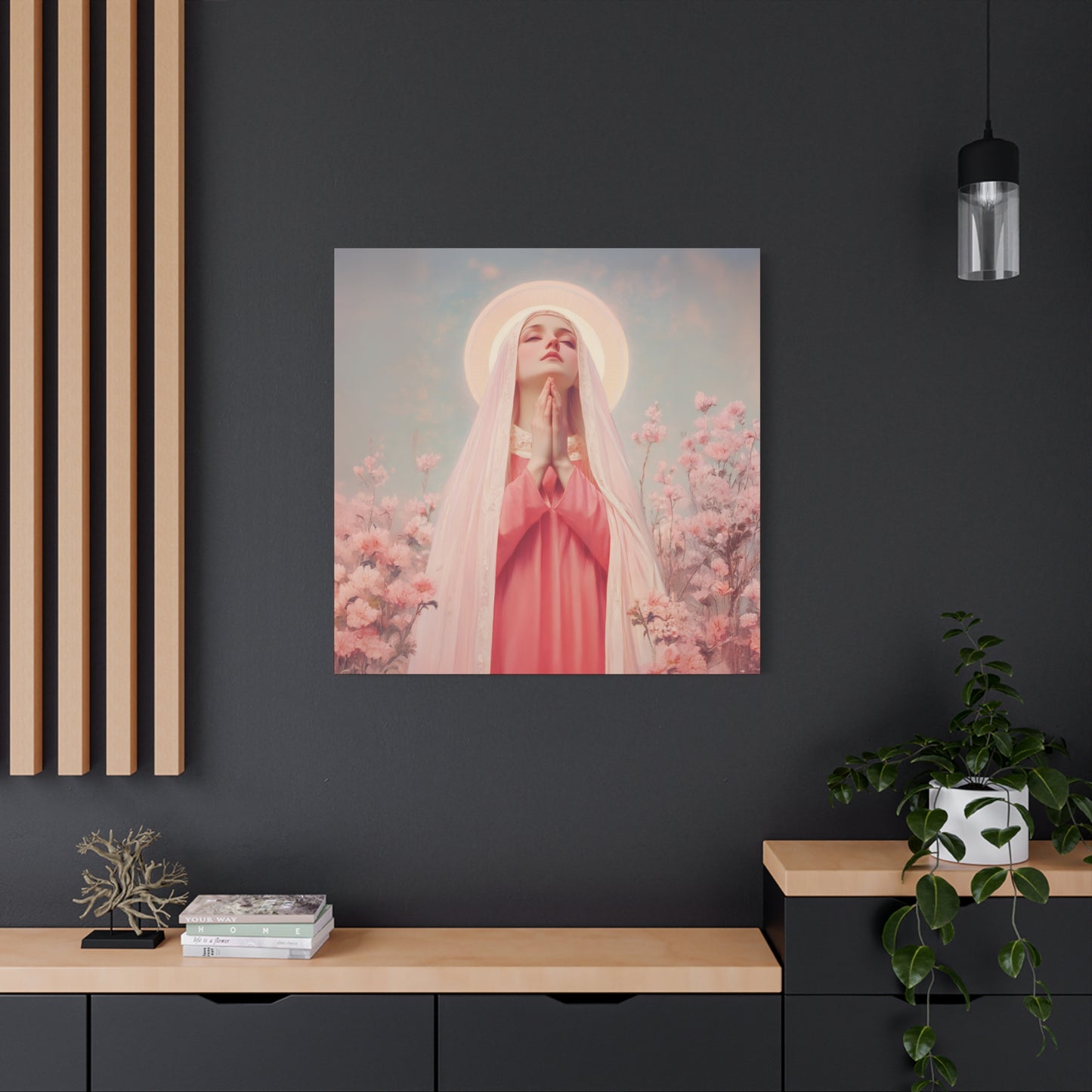Saint Illuminata - Gallery Wrapped Canvas - Print - Religious Art for your Home - Catholic Art Print