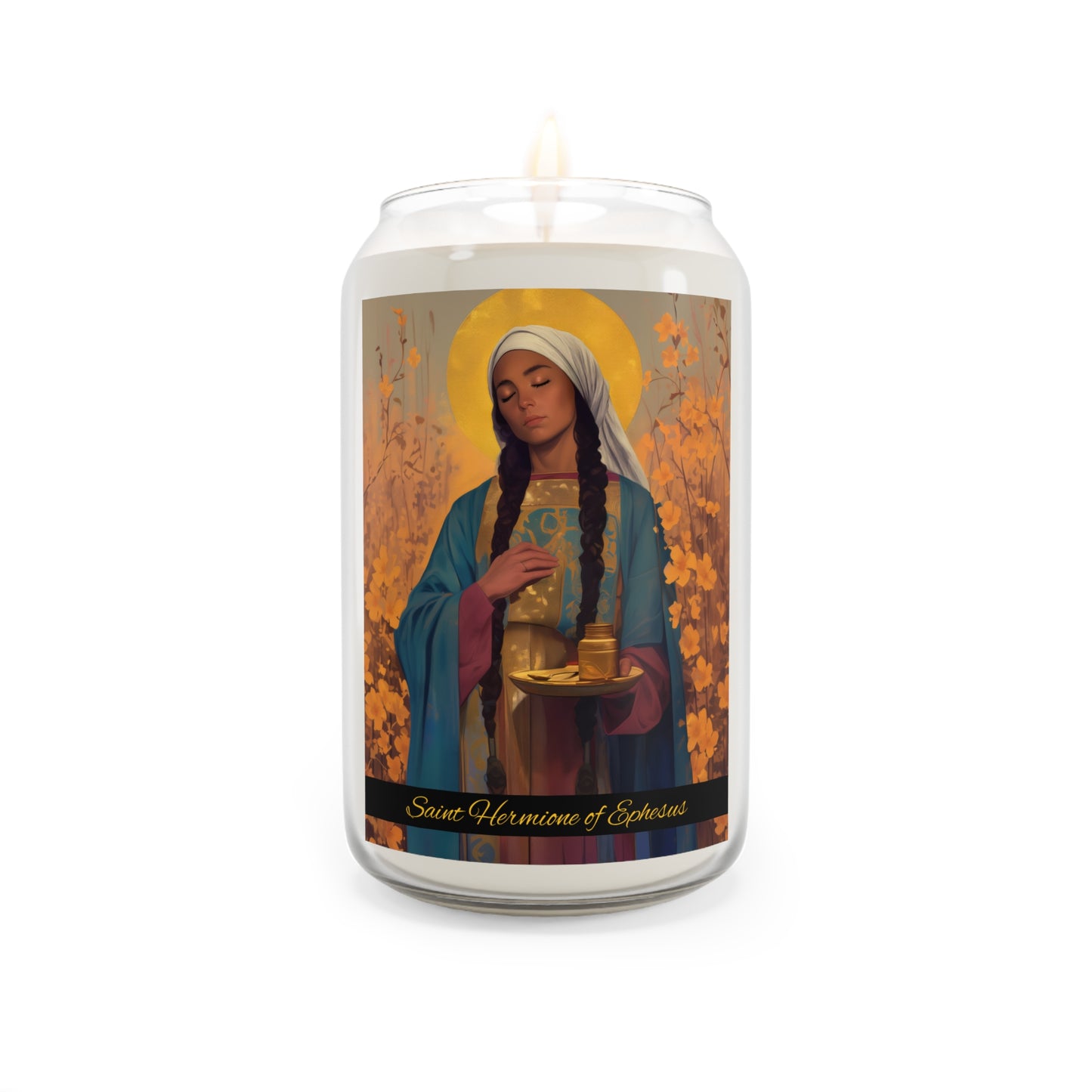 Saint Hermione of Ephesus - Scented Prayer Candle, 13.75oz - Tall Size - Religious Prayer Candle