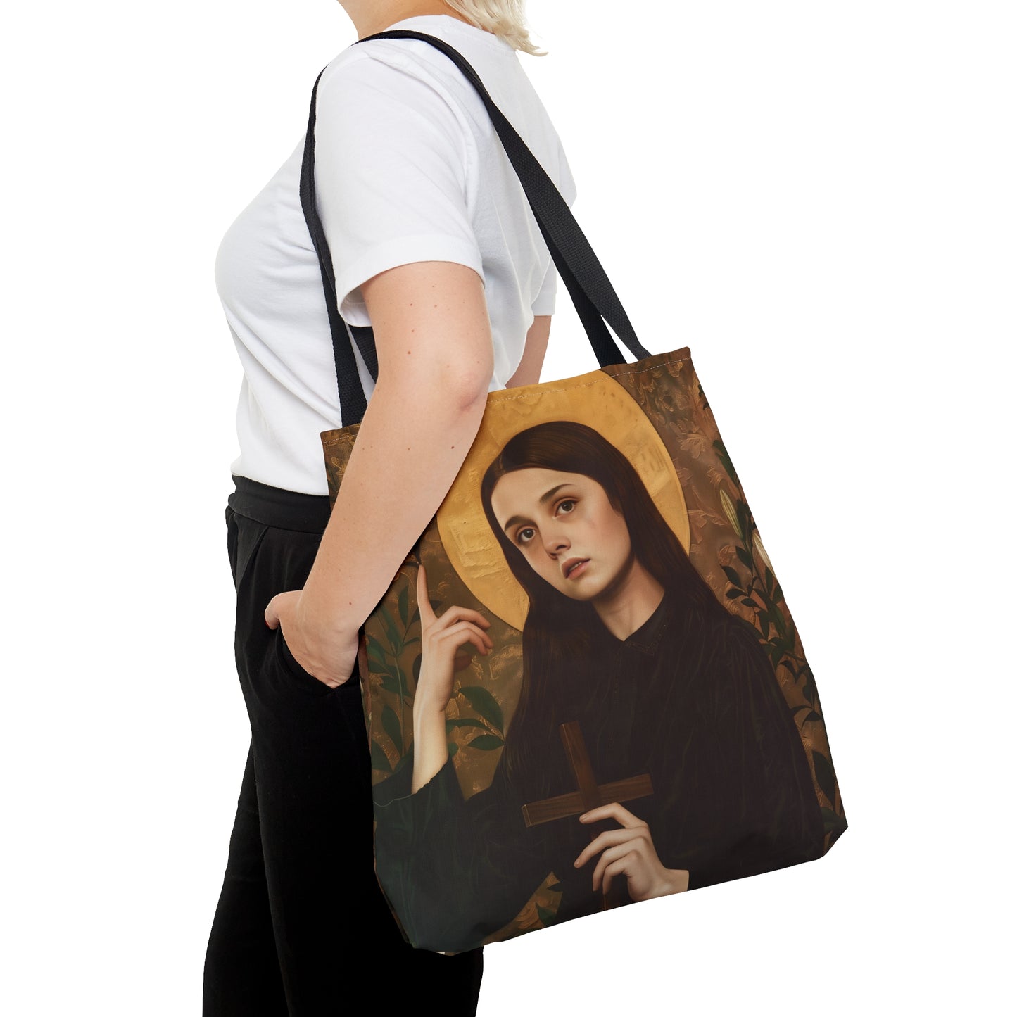 Saint Clelia Barbieri Tote Bag - Large Medium Small Faith Art Bag - Catholic Faith Purse - Religious Carry All