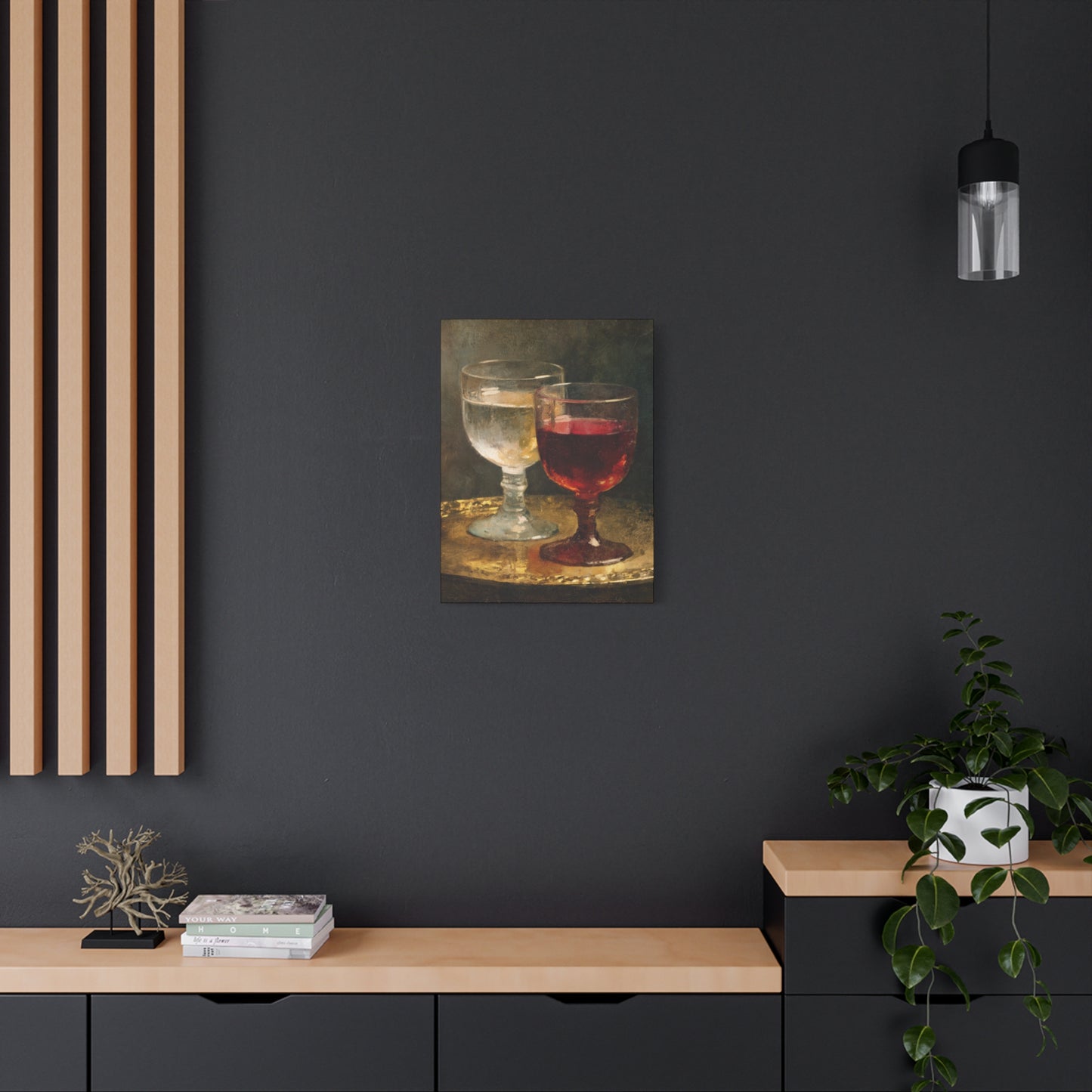 Cana and the Miracle of Abundance - Water into Wine - Gallery Wrapped Canvas - Print - Religious Art for your Home - Catholic Art Print