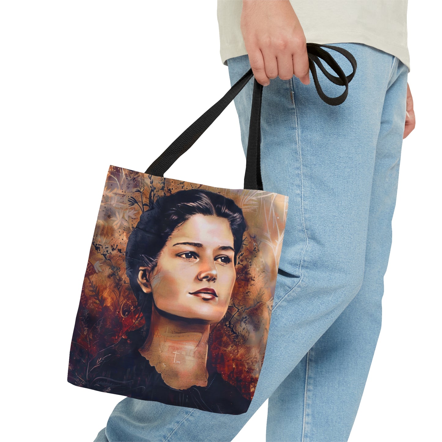 Blessed Pierina Morosini Tote Bag - Large Medium Small Faith Art Bag - Catholic Faith Purse - Religious Carry All Reusable Tote Bag