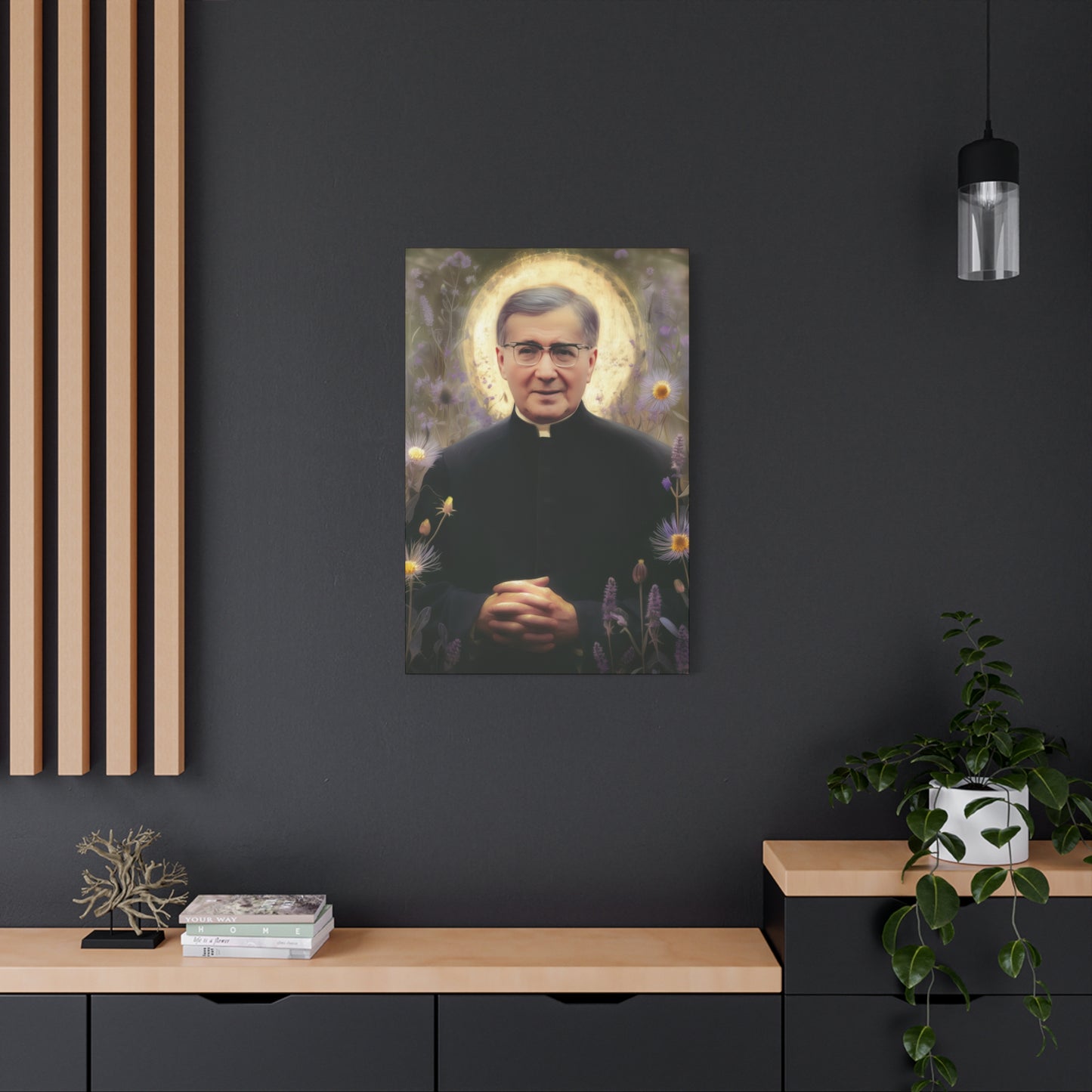 Saint Josemaría Escrivá - Museum Wrapped Canvas - Print - Religious Art for your Home - Christian print