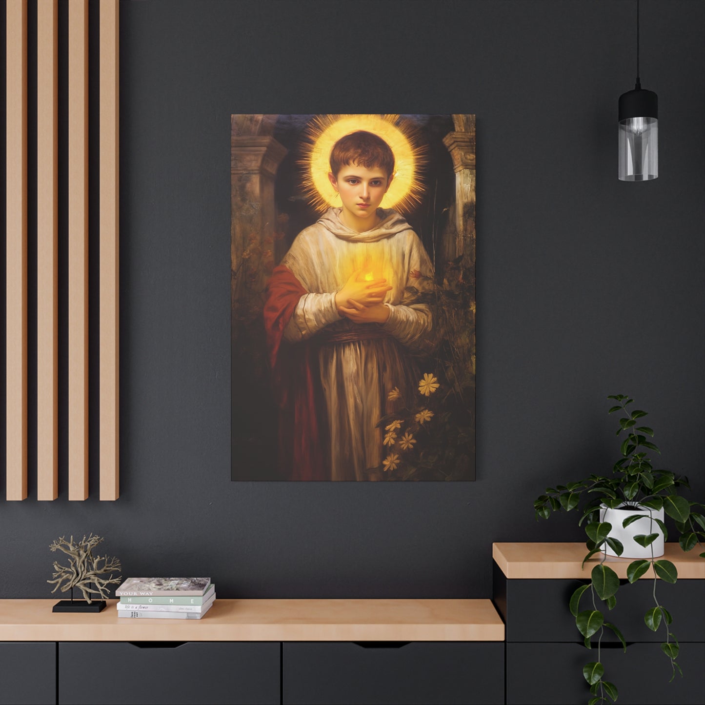 Saint Tarsicius - Museum Wrapped Canvas - Sanctified Souls Print - Religious Art for your Home
