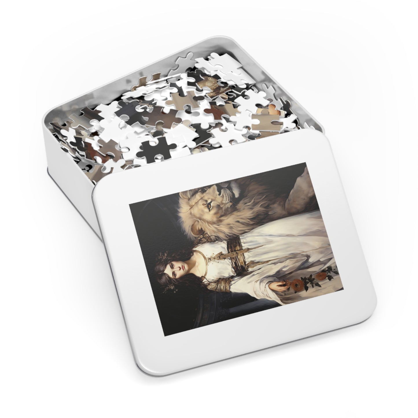Saint Euphemia - Puzzle and Keepsake Tin - Religious Jigsaw Puzzle (30, 110, 252, 500,1000-Piece) - Religious Puzzle