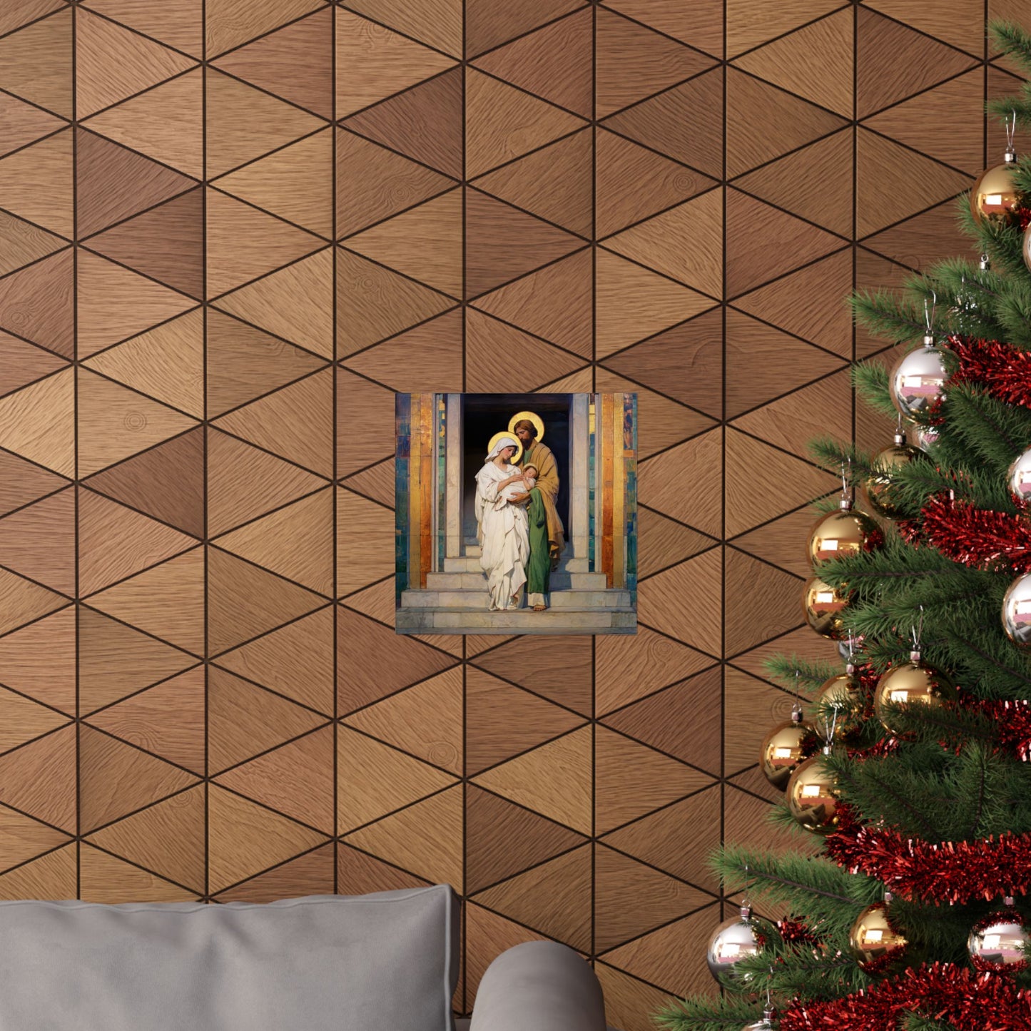 The Feast of the Presentation of the Lord - Holy Family - Sanctified Souls Print - Multiple Sizes - Premium Matte Vertical Posters