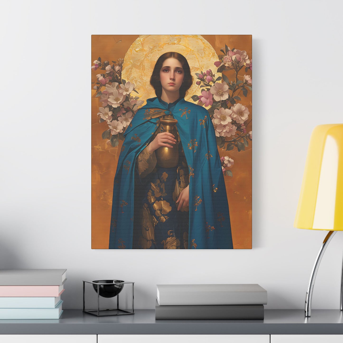 Anastasia the Patrician of Alexandria  - Museum Wrapped Canvas - Sanctified Souls Print - Religious Art