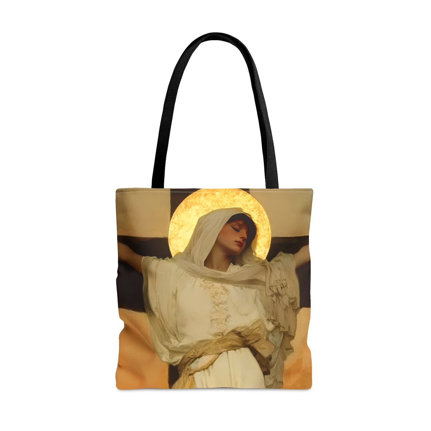 Saint Julia of Carthage Tote Bag - Large Medium Small Faith Art Bag - Catholic Faith Purse - Religious Carry All Reusable Tote Bag