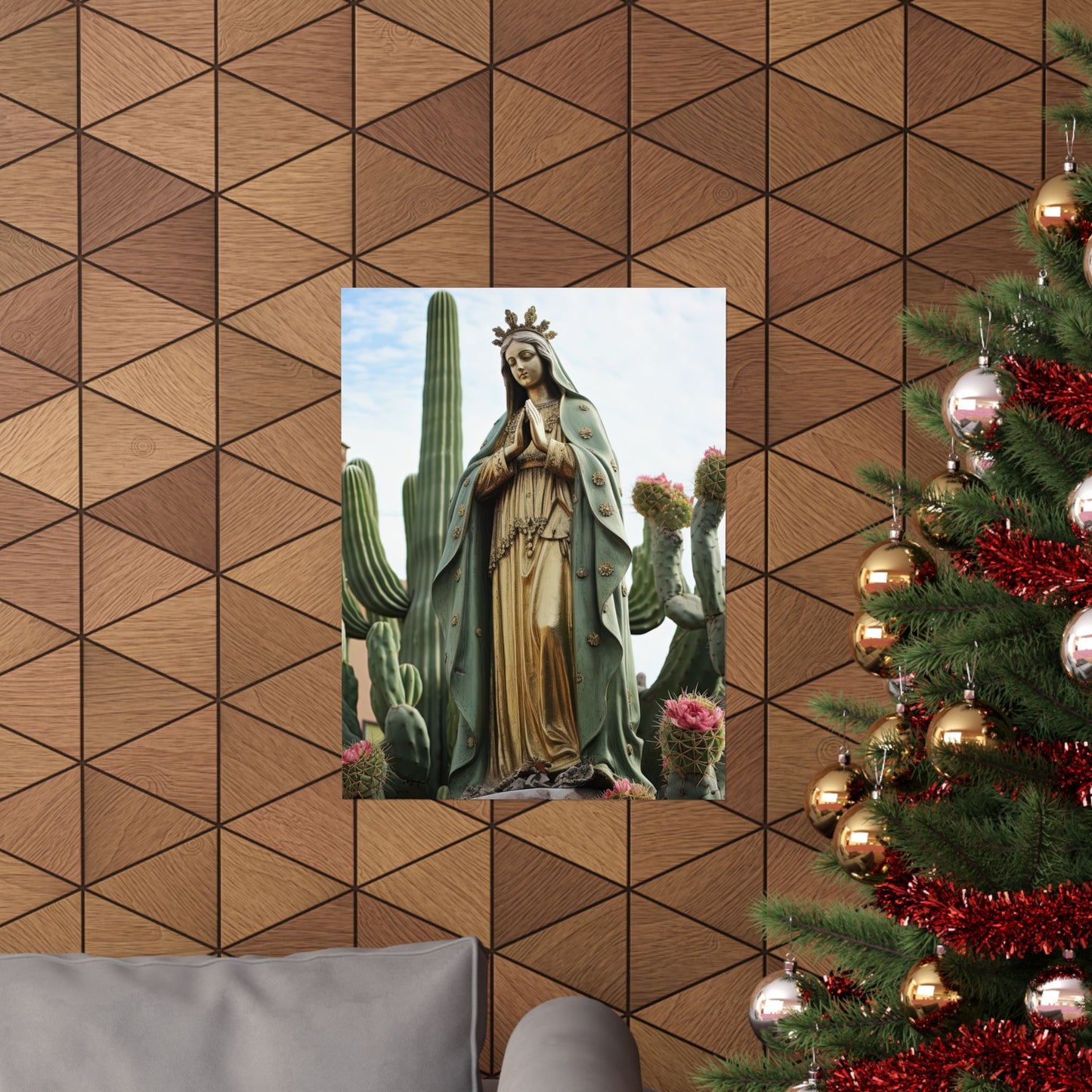 Our Lady of Guadalupe - Sanctified Souls Print - Multiple Sizes - Premium Matte Vertical Posters