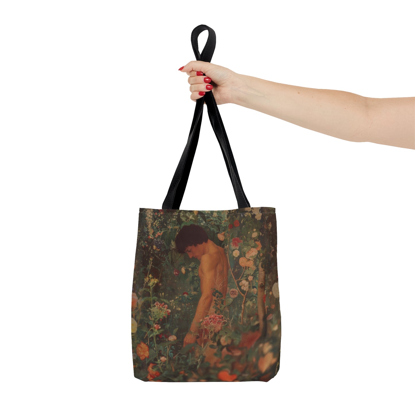 Saint Adam - Tote Bag - Large Medium Small Faith Art Bag - Re usable Tote Purse - Double Sided - Catholic Art Bag