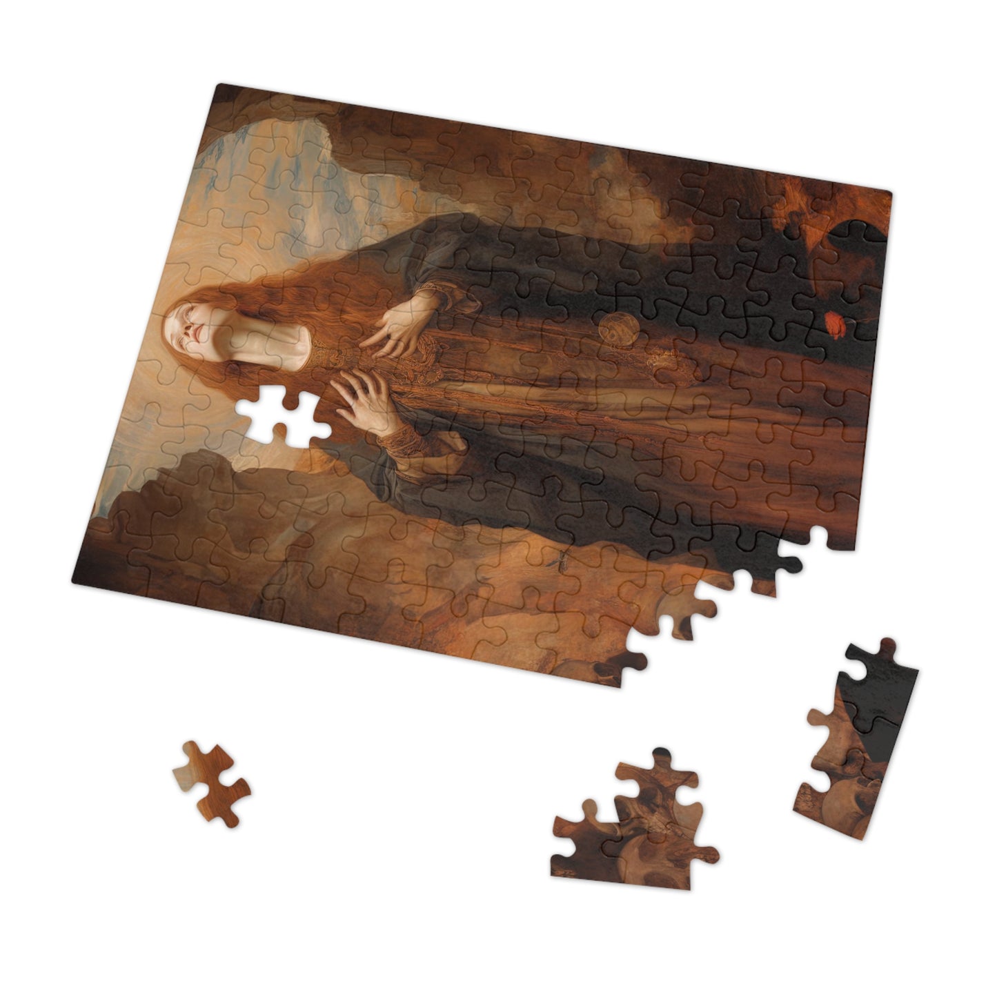 Saint Rosalia - Puzzle and Keepsake Tin - Religious Jigsaw Puzzle (30, 110, 252, 500,1000-Piece) - Religious Puzzle