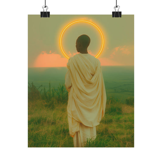 Saint Charles Lwanga- Sanctified Souls Print - Multiple Sizes - Premium Posters - Catholic Art - Christian Home Decor Artwork