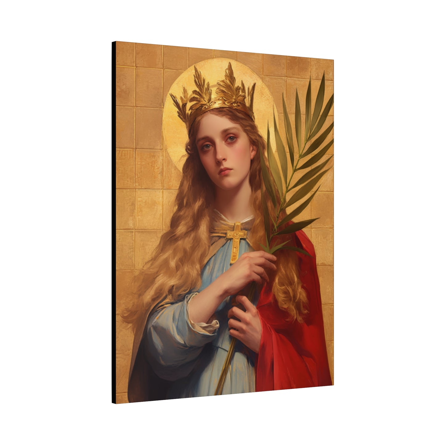 Saint Agrippina - Gallery Wrapped Canvas - Print - Religious Art for your Home - Catholic Art