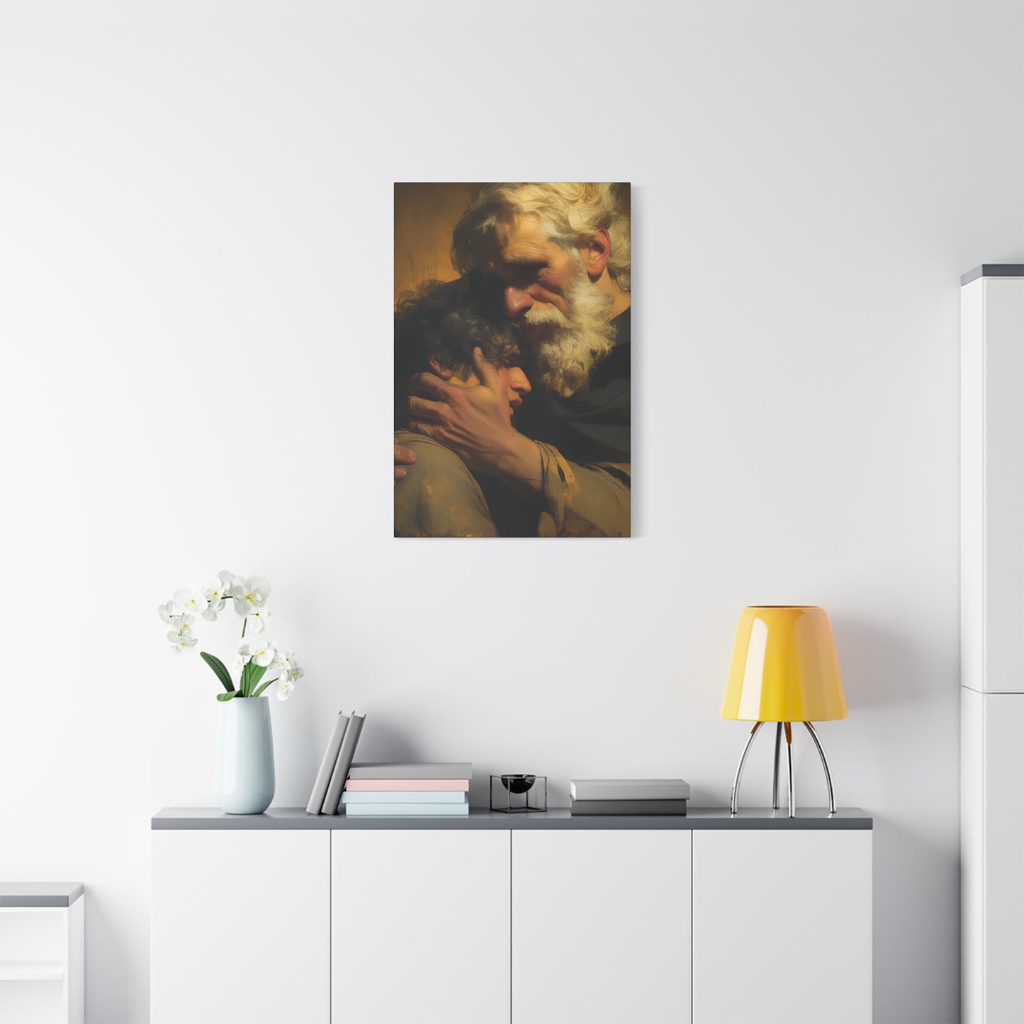 The Return of the Prodigal Son - Gallery Wrapped Canvas - Print - Religious Art for your Home - Catholic Art Print