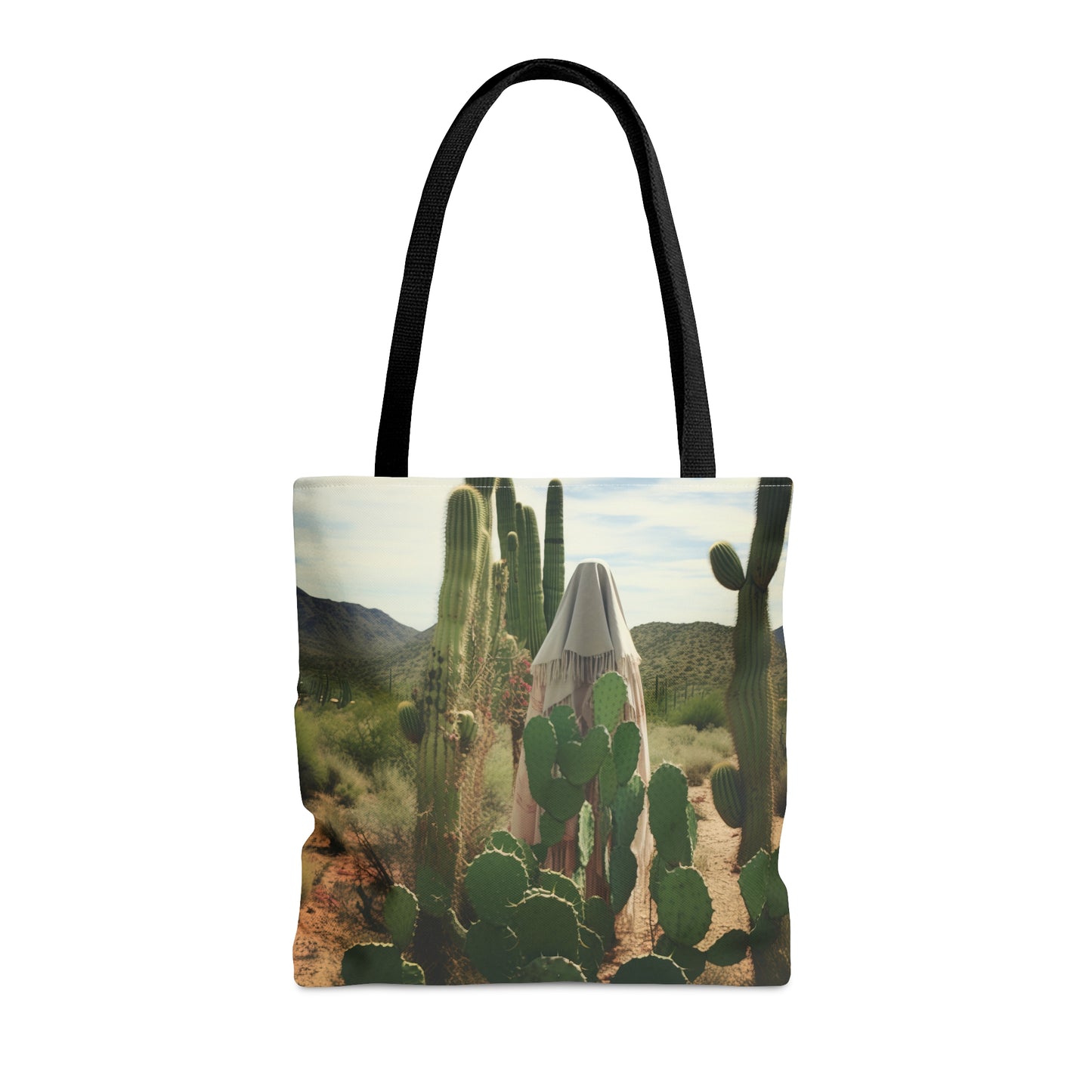 Saint Amma Syncletica Tote Bag - Catholic faith inspired carry-all purse - day to day bag - Desert Mothers Series