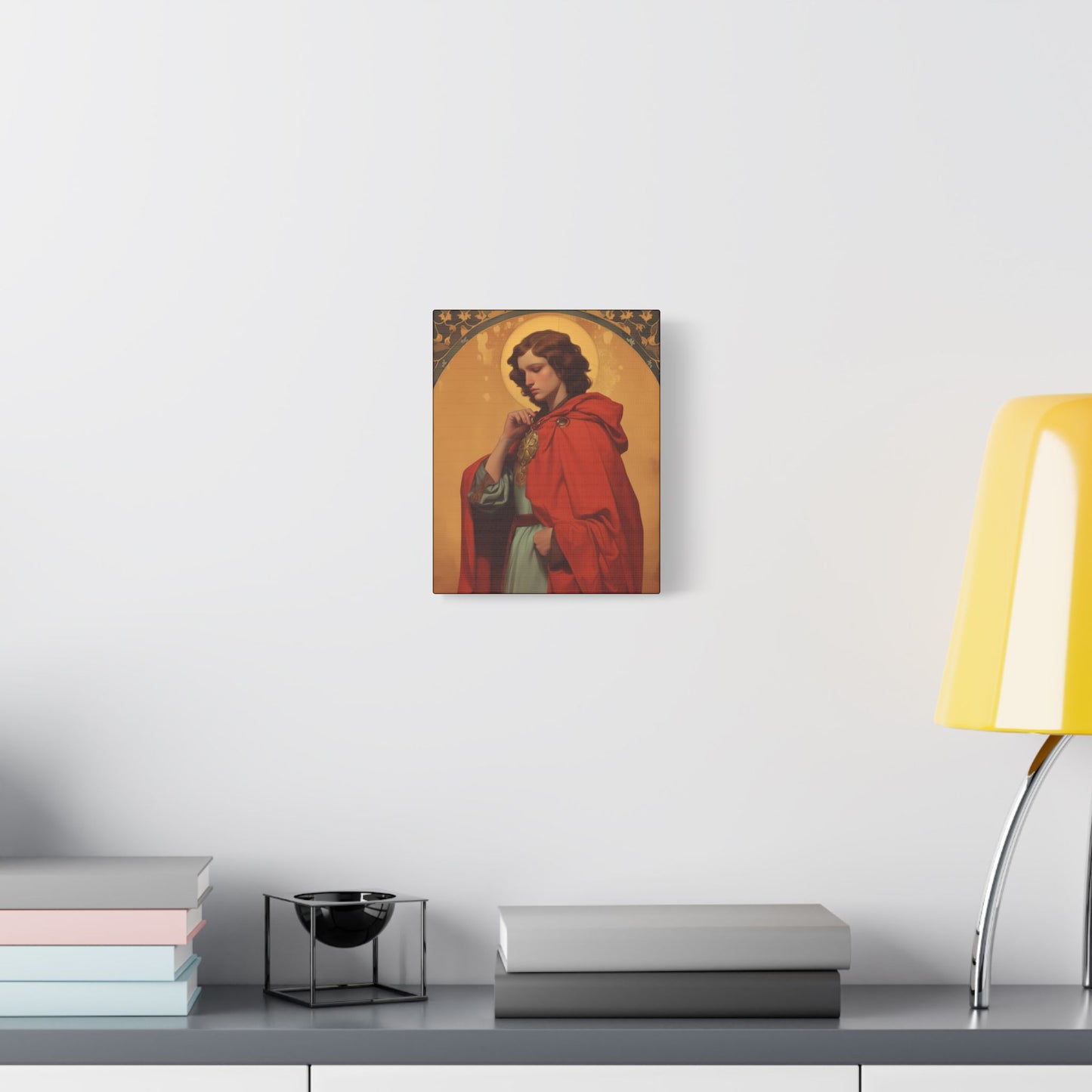 Saint Casimir of Poland Canvas Print - Multiple Sizes - Catholic Home art - Museum Wrapped Canvas - Sanctified Souls Print