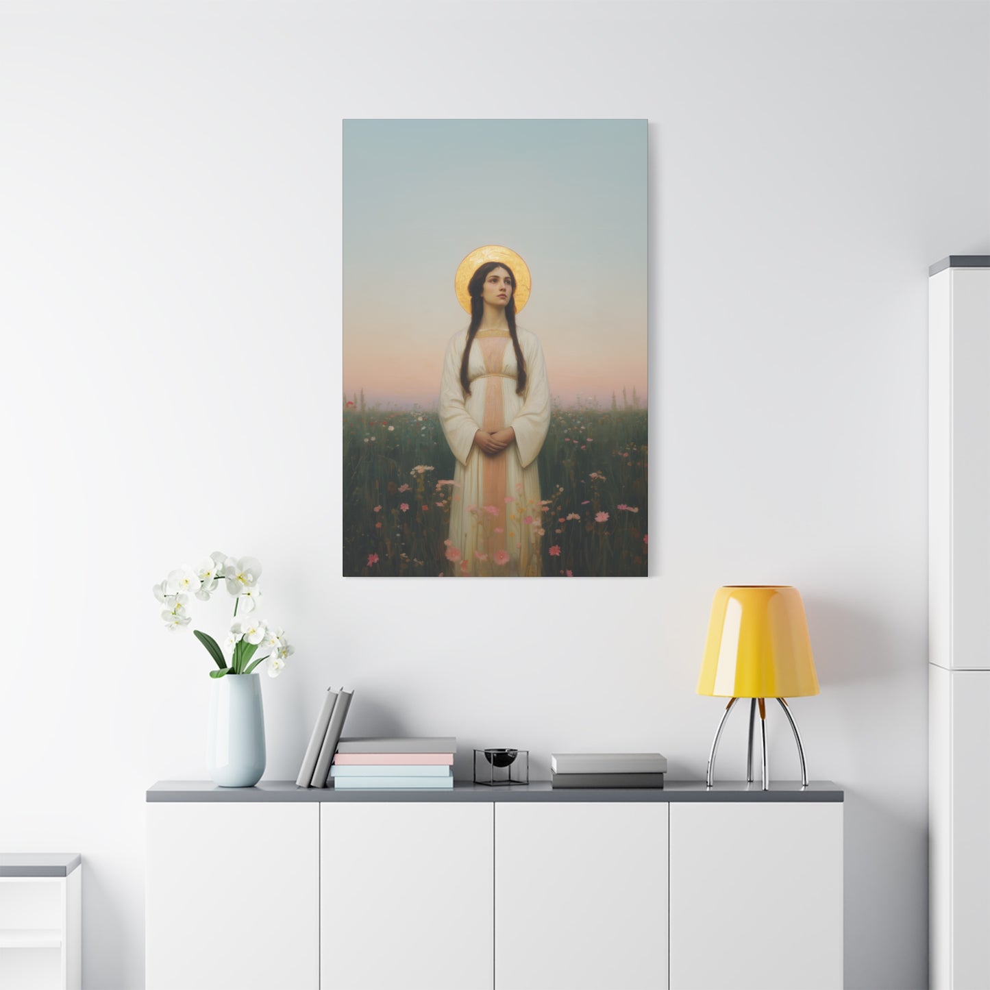 Saint Sabina-  Museum Wrapped Canvas - Sanctified Souls Print - Religious Art for your Home - Catholic Patron Saint Art