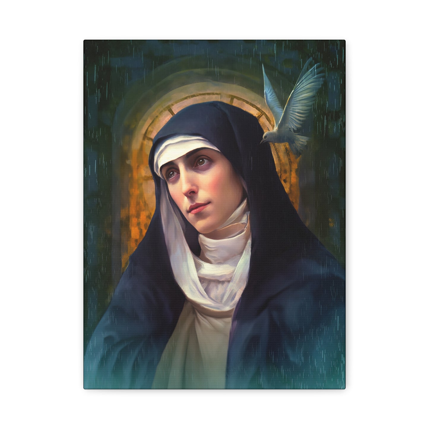 Saint Teresa of Avila - Museum Wrapped Canvas - Sanctified Souls Print - Religious Art for your Home