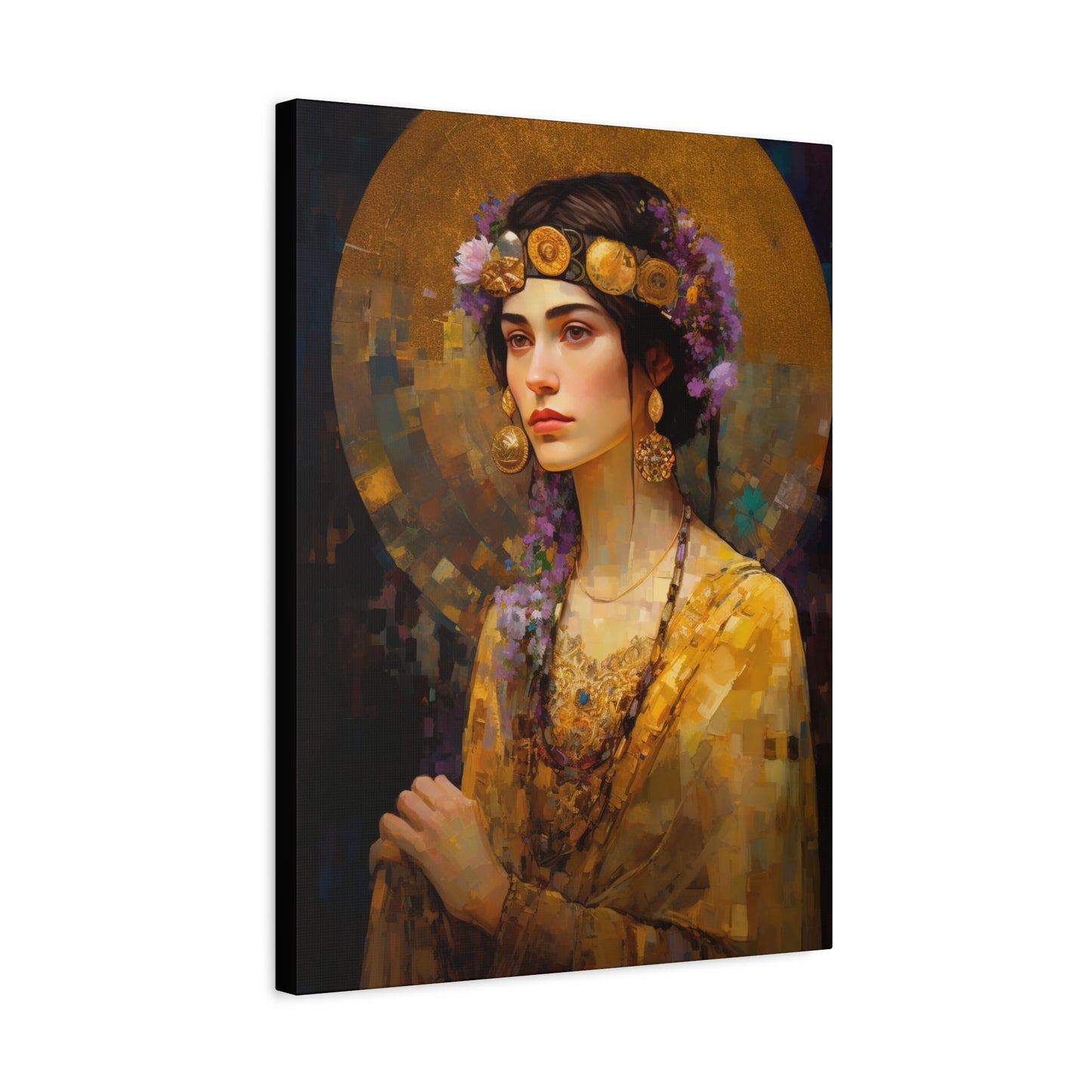 Saint Lydia Purpuraria Canvas Print - Multiple Sizes - Catholic Home art - Museum Wrapped Canvas - Sanctified Souls Print
