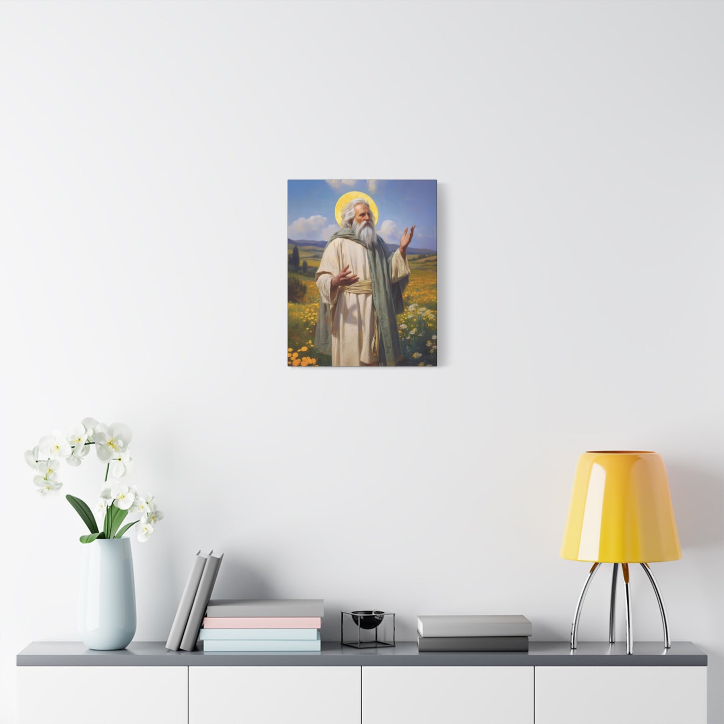 Saint Hilary of Arles - Gallery Wrapped Canvas - Print - Religious Art for your Home - Catholic Art Print
