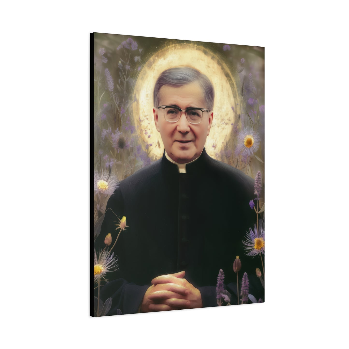 Saint Josemaría Escrivá - Museum Wrapped Canvas - Print - Religious Art for your Home - Christian print
