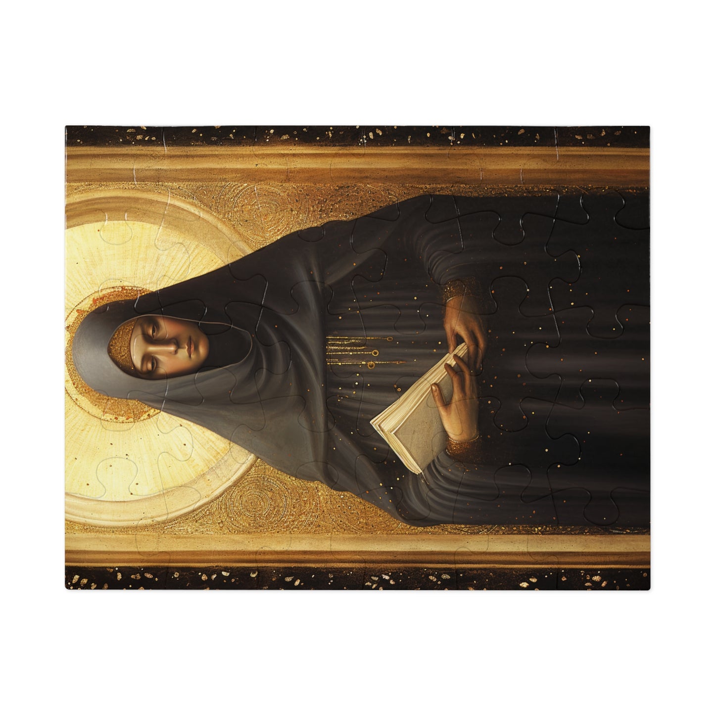 Saint Monica of Hippo - Puzzle and Keepsake Tin - Religious Jigsaw Puzzle (30, 110, 252, 500,1000-Piece) - Religious Puzzle