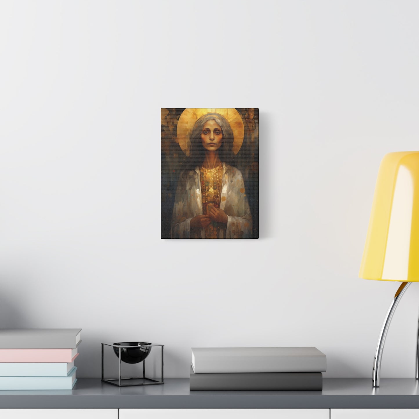 Saint Mary of Egypt - Museum Wrapped Canvas - Sanctified Souls Print - Religious Art for your Home