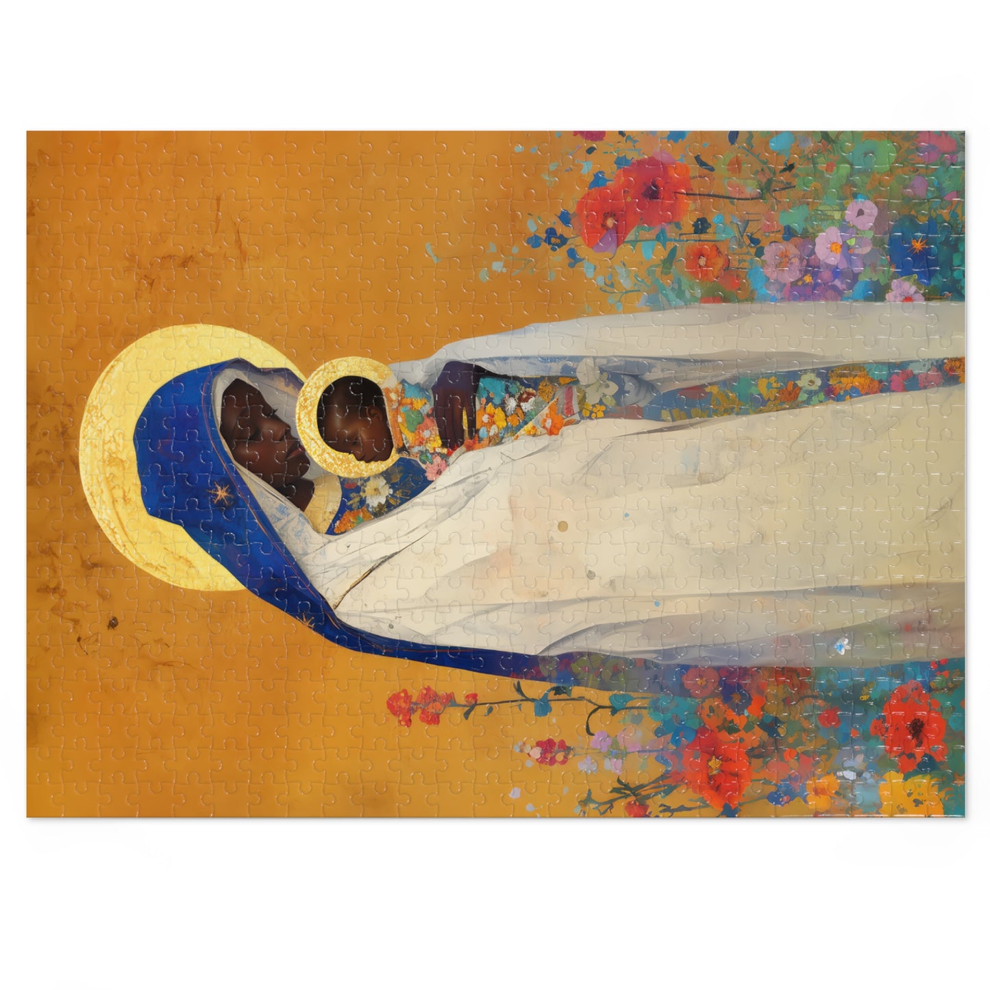 The Divine Embrace- Our Lady of Kibeho's Love - Puzzle and Keepsake Tin - Religious (30, 110, 252, 500,1000) - Religious Puzzle - Religious