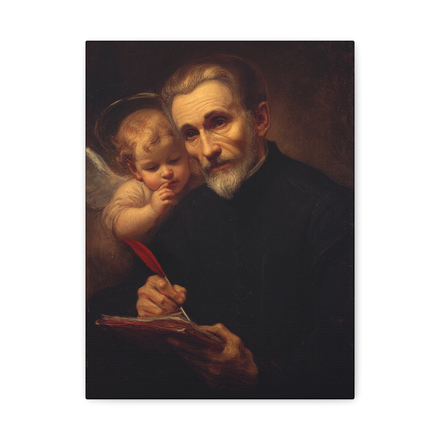 Saint Peter Canisius - Gallery Wrapped Canvas - Print - Religious Art for your Home - Catholic Art Print