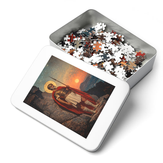 Saint Andrew the Tribune - Puzzle and Keepsake Tin - Religious (30, 110, 252, 500,1000) - Religious Puzzle - Gifts for Catholic Families