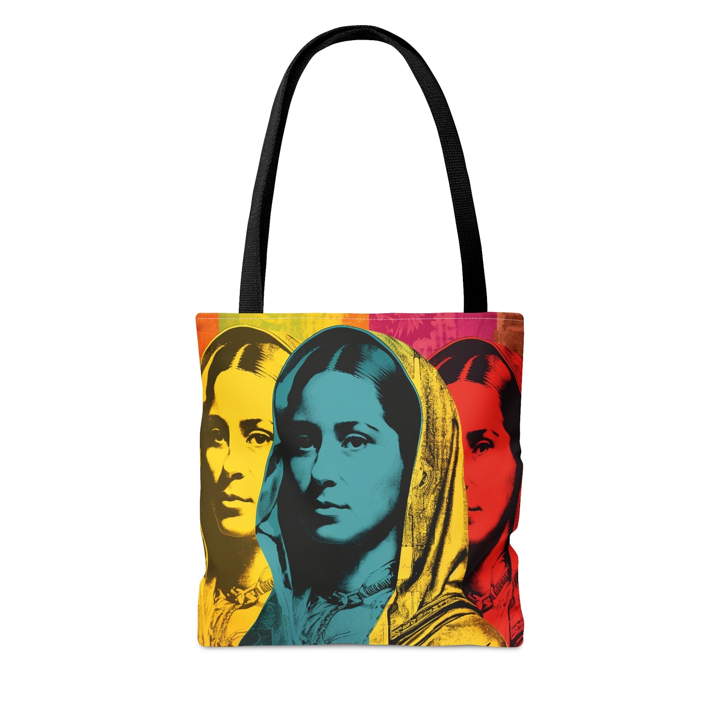 Our Lady of Guadalupe Tote Bag - Catholic faith inspired carry-all purse - day to day bag