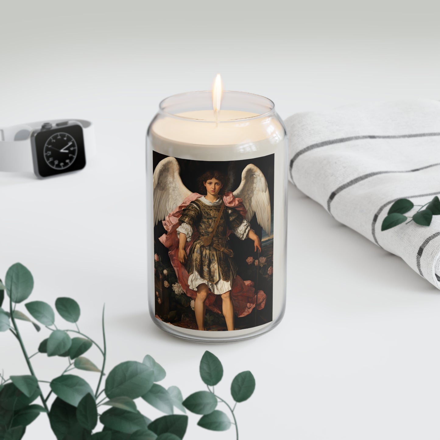 Saint Raphael the Archangel  - Scented Prayer Candle, 13.75oz - Tall Size - Religious Prayer Candle - Catholic Art