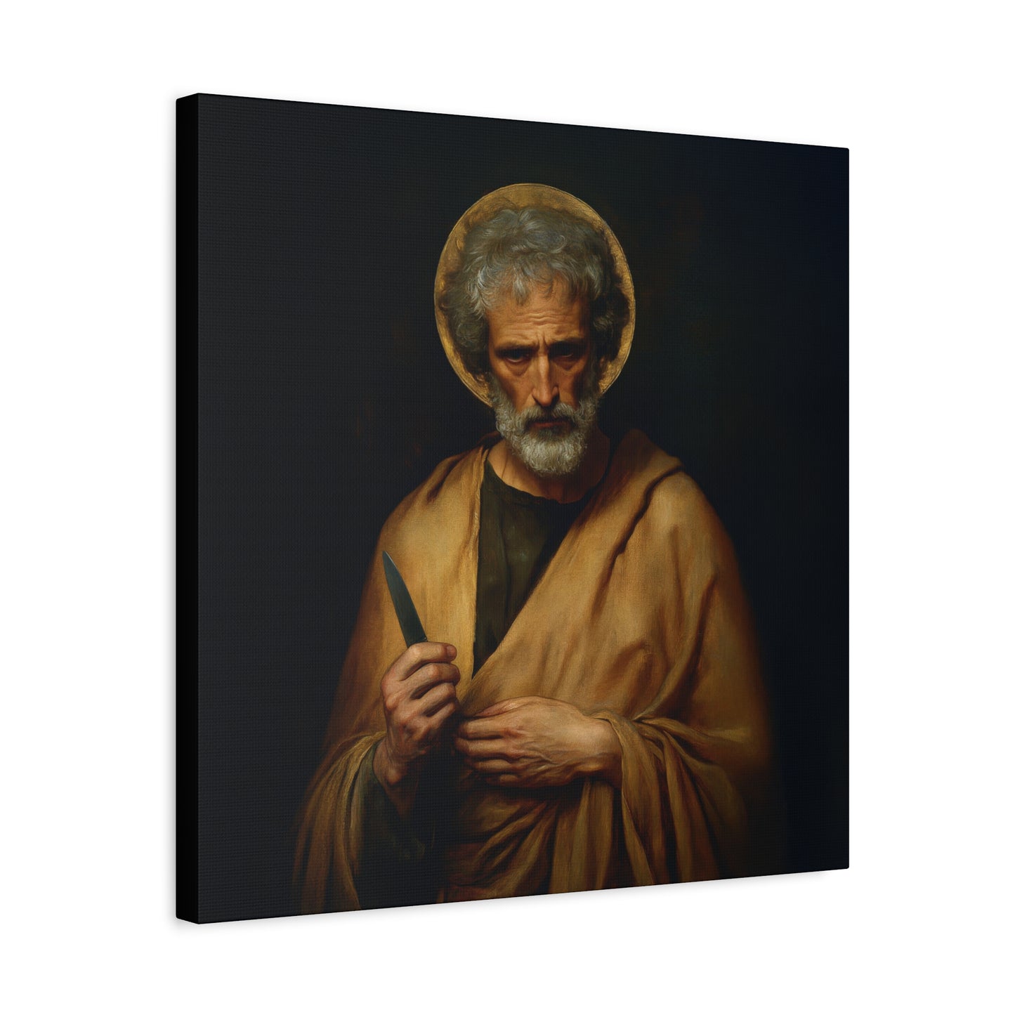 Saint Bartholomew the Apostle  - Gallery Wrapped Canvas - Print - Religious Art for your Home - Catholic