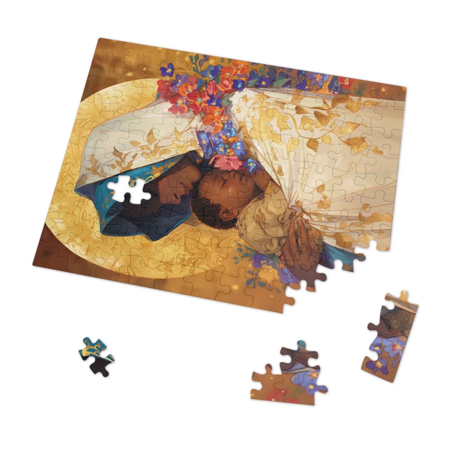 Divine Radiance- Our Lady of Kibeho's Blessing - Puzzle and Keepsake Tin - Religious (30, 110, 252, 500,1000) - Religious Puzzle - Religious