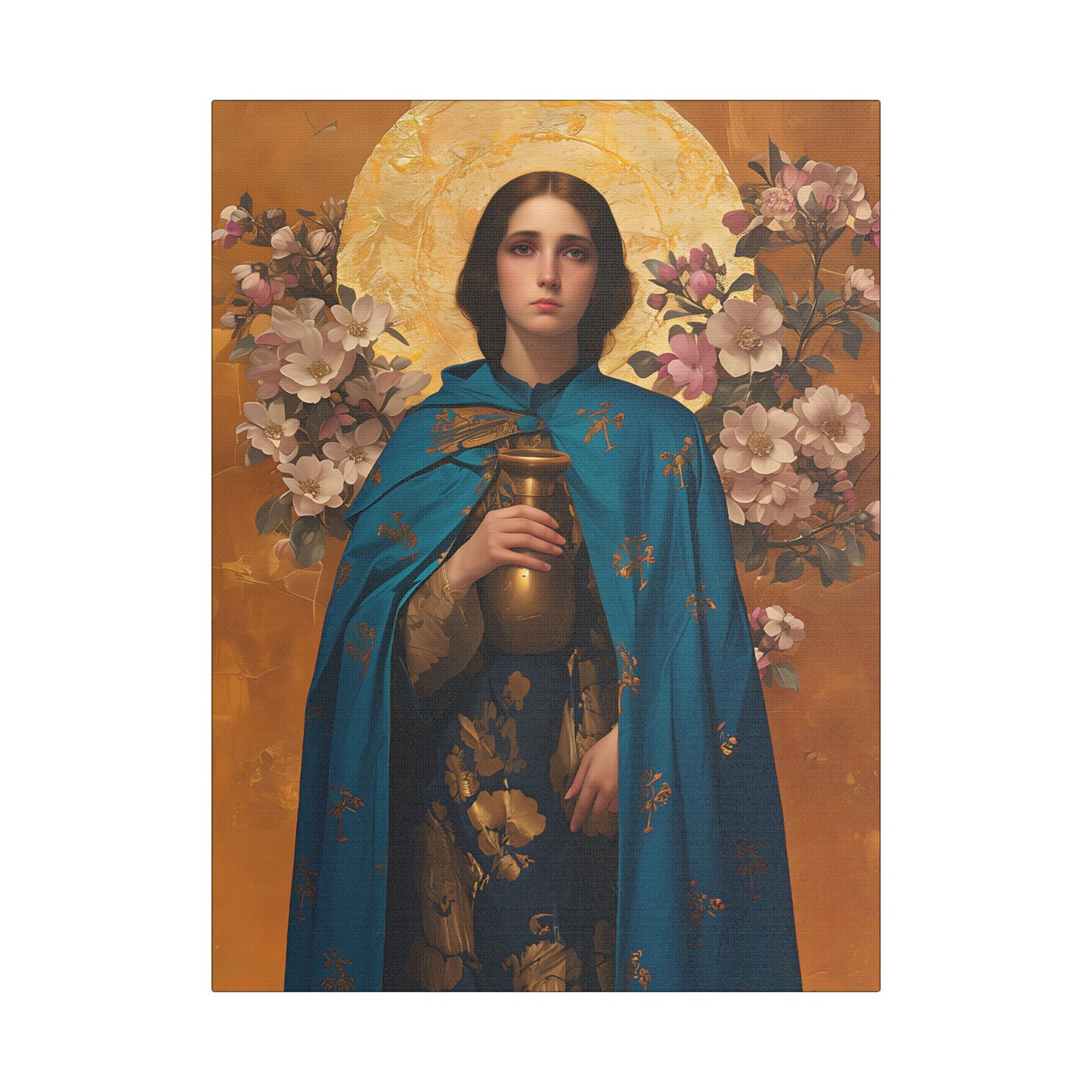 Anastasia the Patrician of Alexandria  - Museum Wrapped Canvas - Sanctified Souls Print - Religious Art