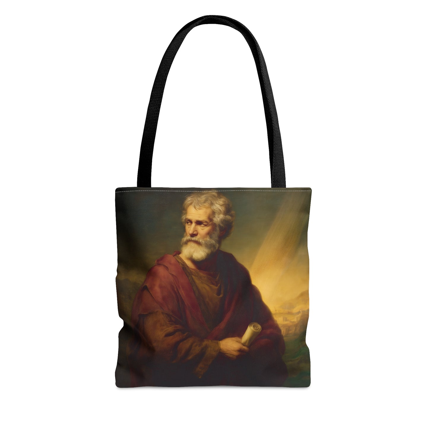 Saint Philip the Apostle Tote Bag - Large Medium Small Faith Art Bag - Bible Study Faith Purse - Double Sided