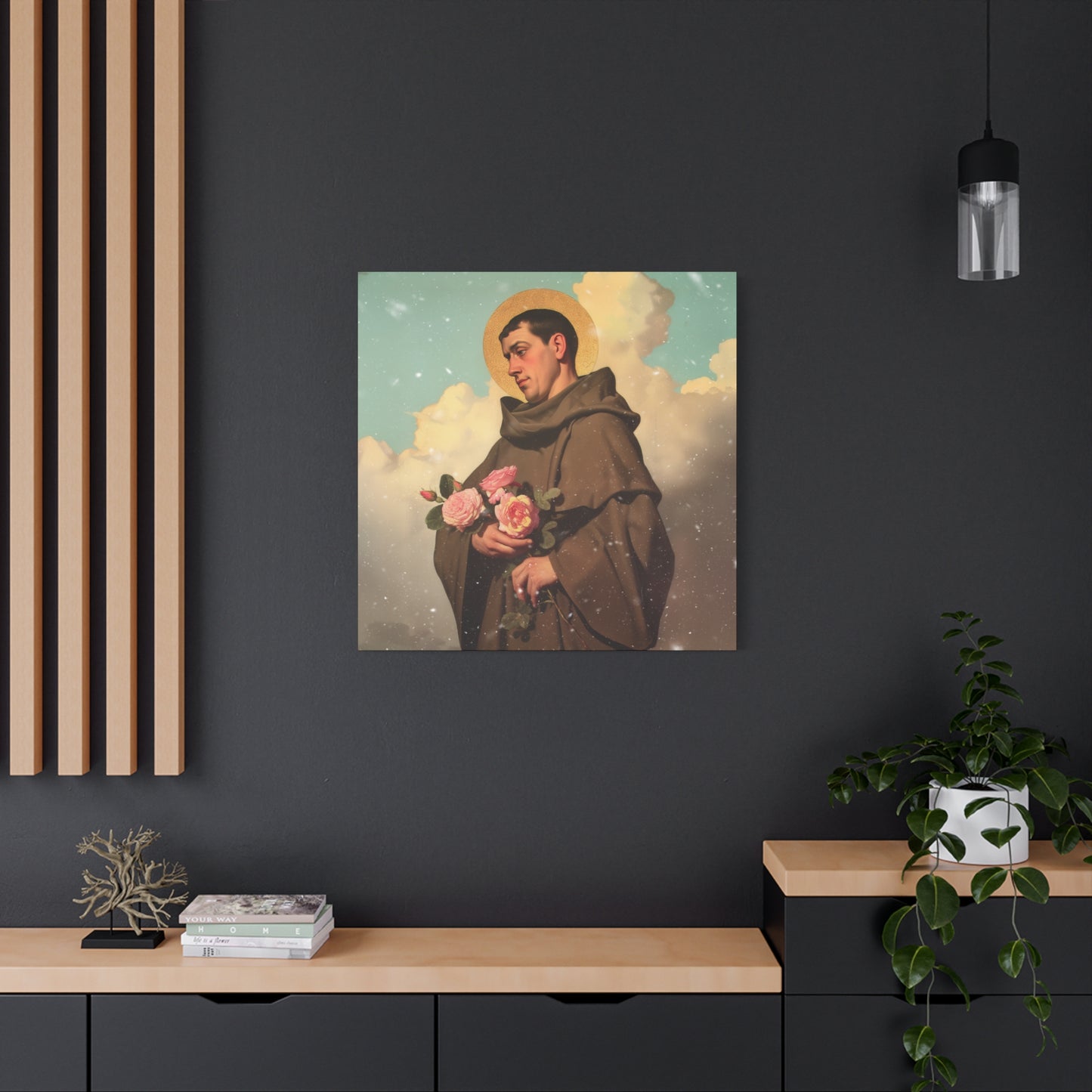 Saint Didacus of Alcala - Gallery Wrapped Canvas - Print - Religious Art for your Home - Catholic Art