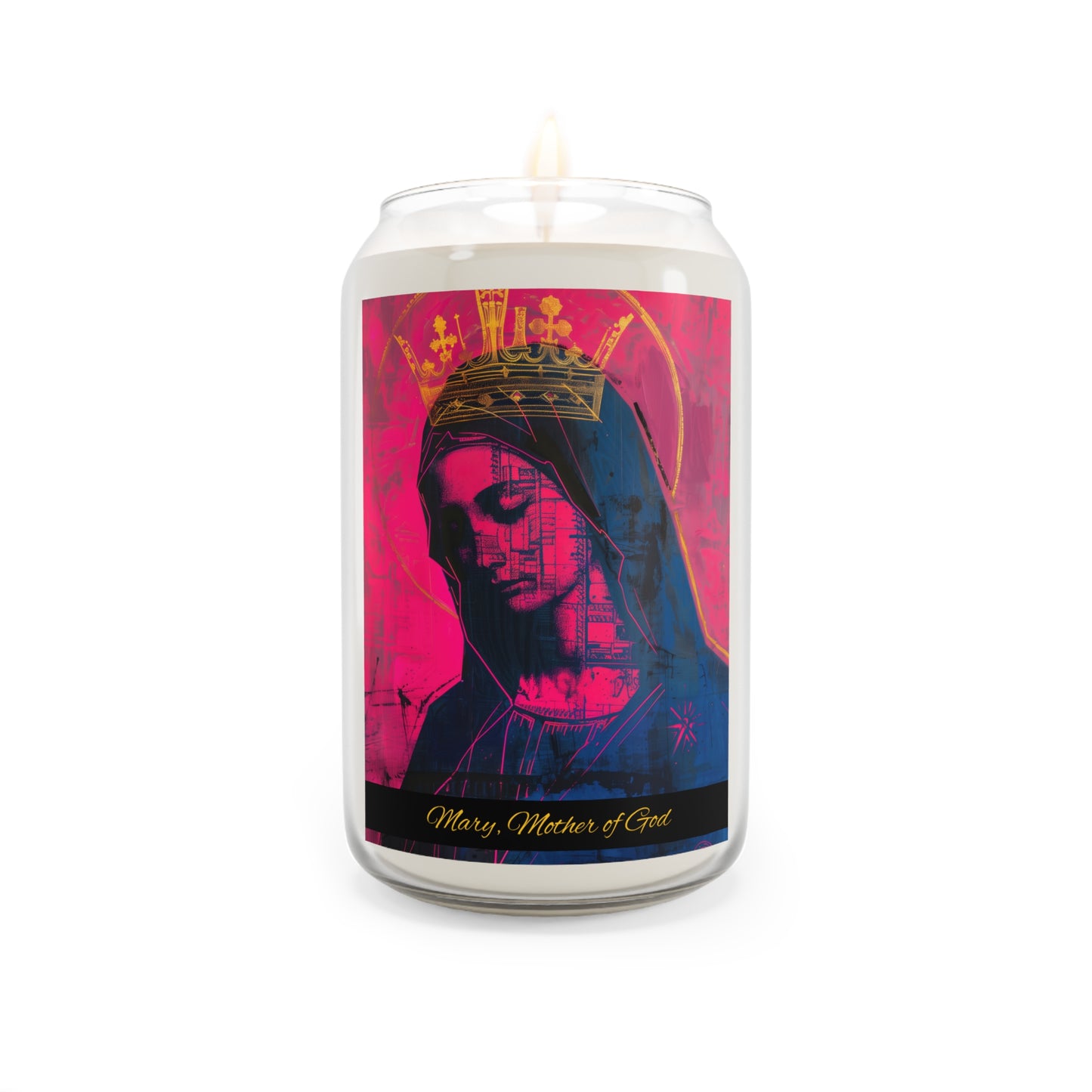 Mary, Mother of God - Source of Consolation - Scented Prayer Candle, 13.75oz -  Candle - Catholic Art - prayer room Scented Candle