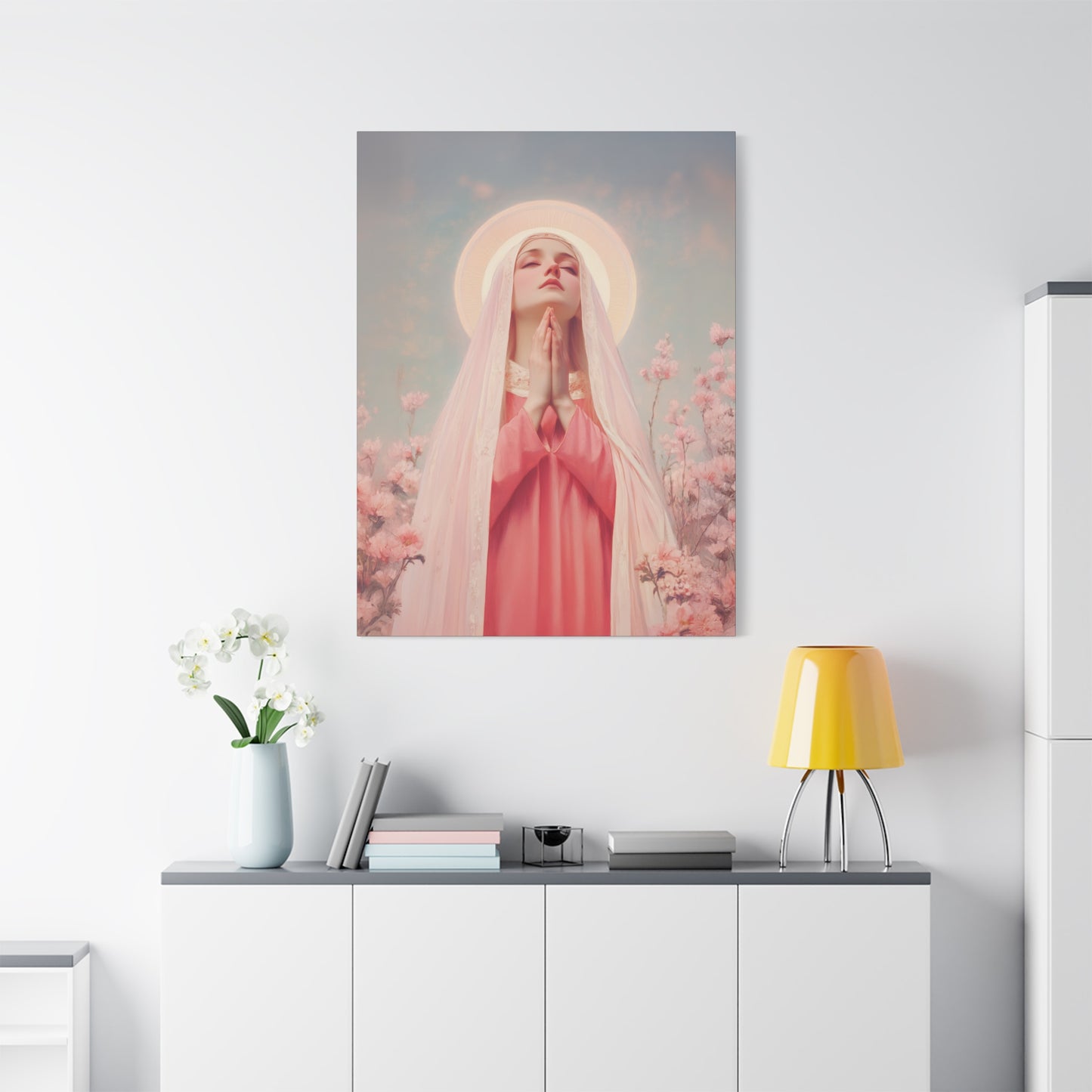 Saint Illuminata - Gallery Wrapped Canvas - Print - Religious Art for your Home - Catholic Art Print