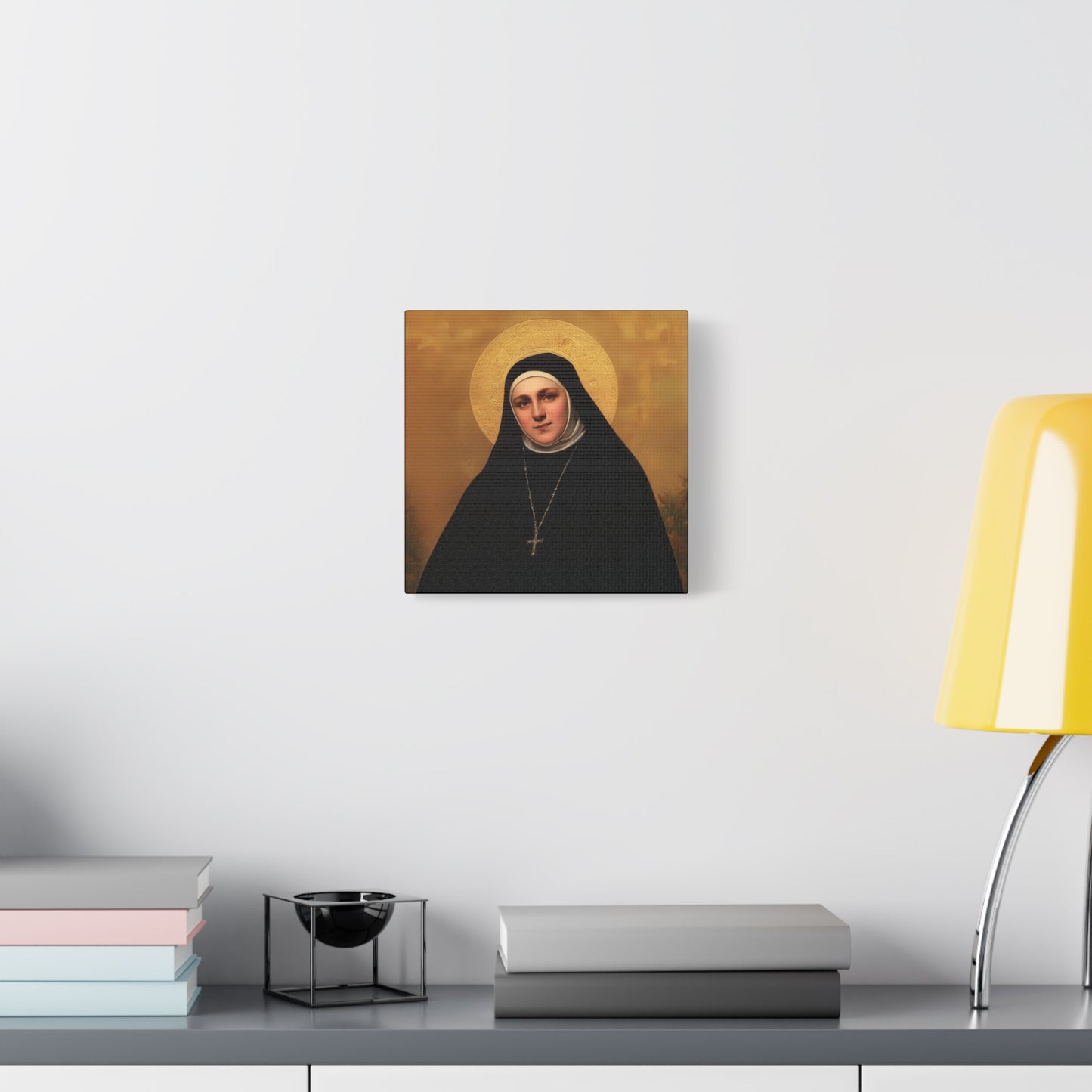 Saint Geltrude Caterina Comensoli - Gallery Wrapped Canvas - Print - Religious Art for your Home - Catholic Art