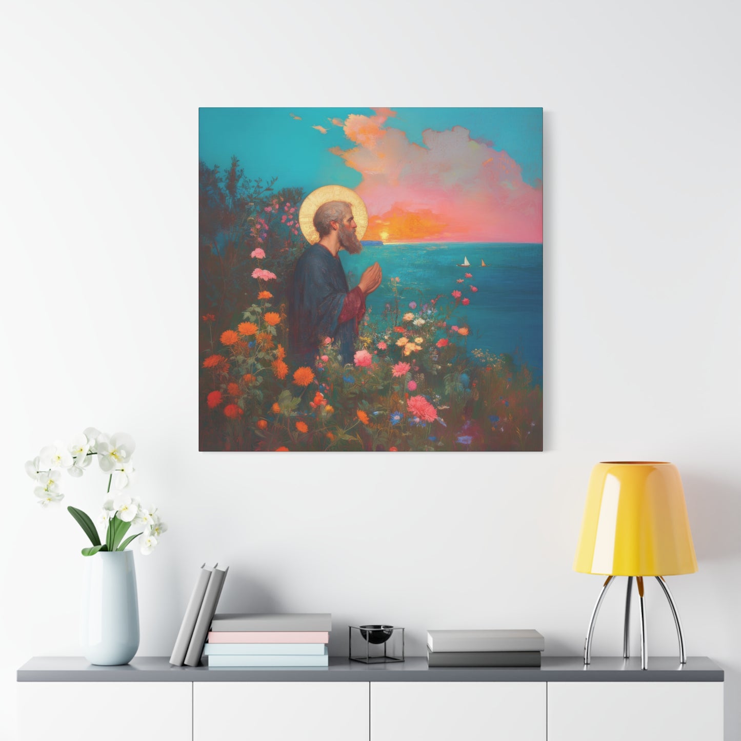 Saint Philip the Apostle - Gallery Wrapped Canvas - Print - Religious Art for your Home - Catholic Art