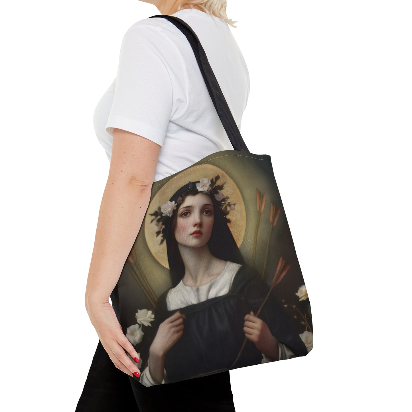 Saint Dorothy of Montau - Tote Bag - Large Medium Small Faith Art Bag - Catholic Faith Purse