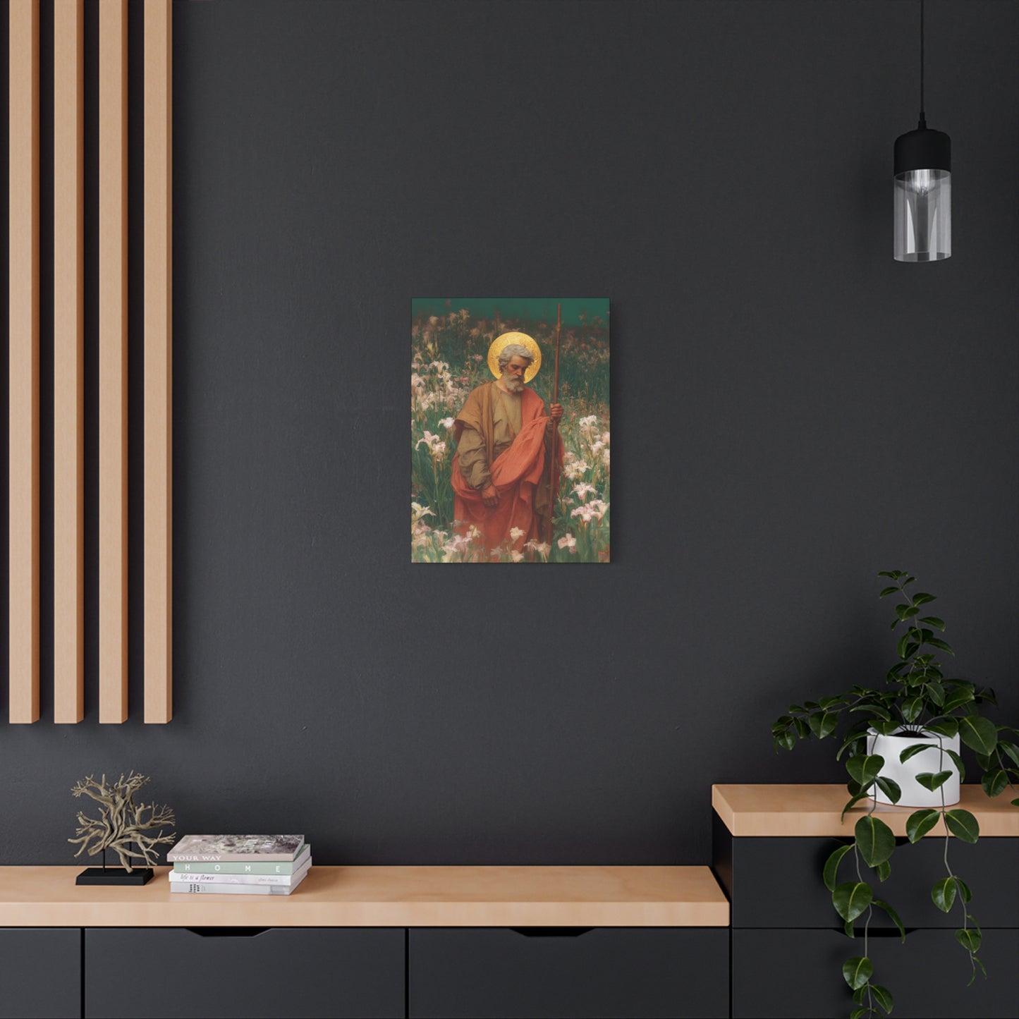 Saint James the Lesser -  Museum Wrapped Canvas - Sanctified Souls Print - Religious Art for your Home - Catholic Patron Saint Art