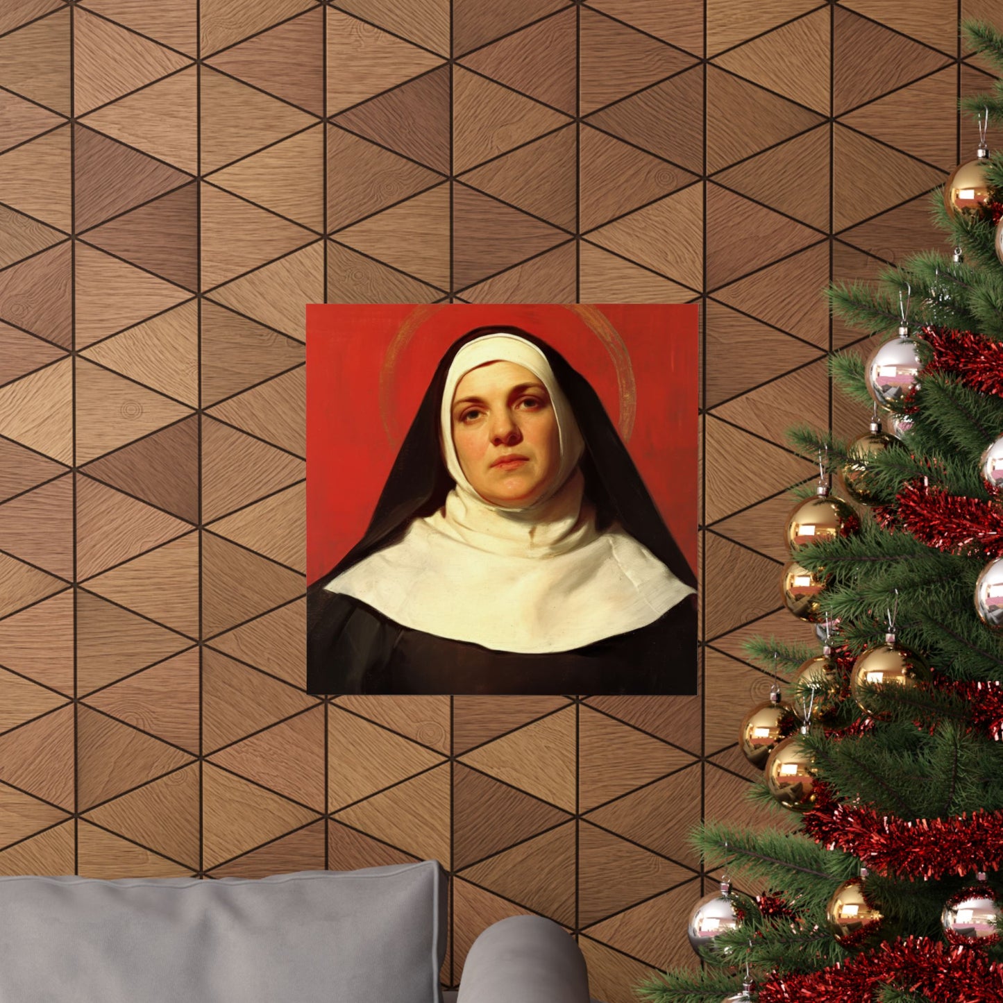 Saint Maria Giuseppa Rossello - Sanctified Souls Print - Multiple Sizes - Premium Matte Vertical Posters
