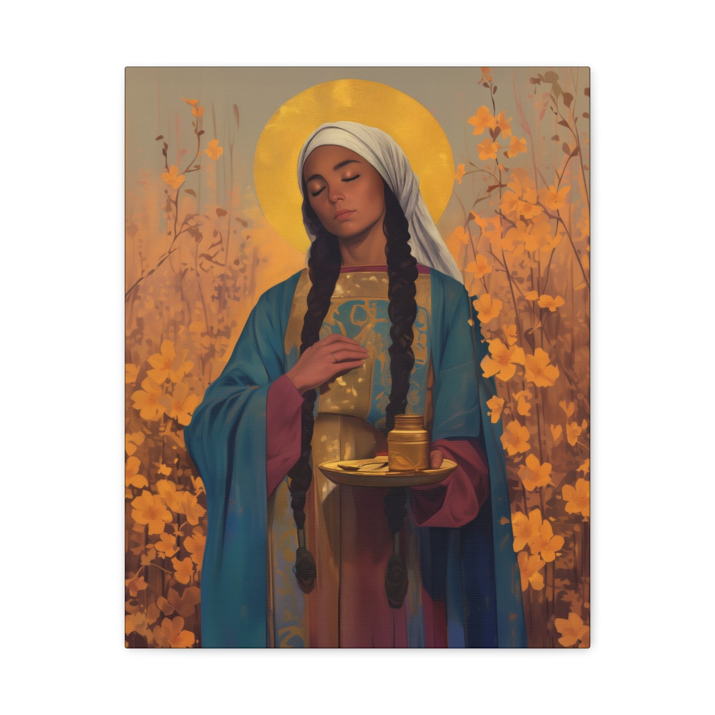 Saint Hermione of Ephesus - Gallery Wrapped Canvas - Print - Religious Art for your Home - Catholic Art Print