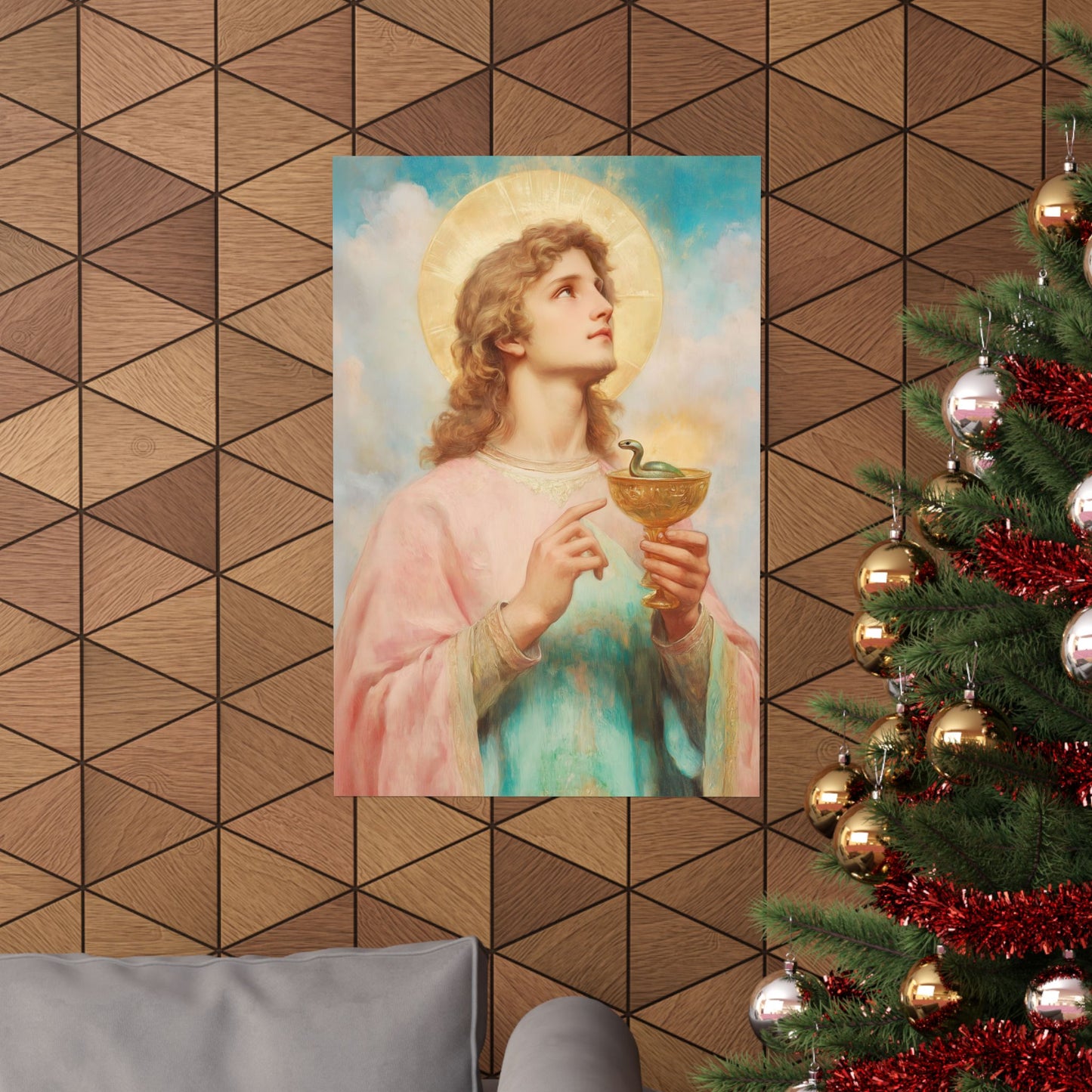 Copy of Saint John the Apostle - Sanctified Souls Print - Multiple Sizes - Premium Matte Vertical Posters