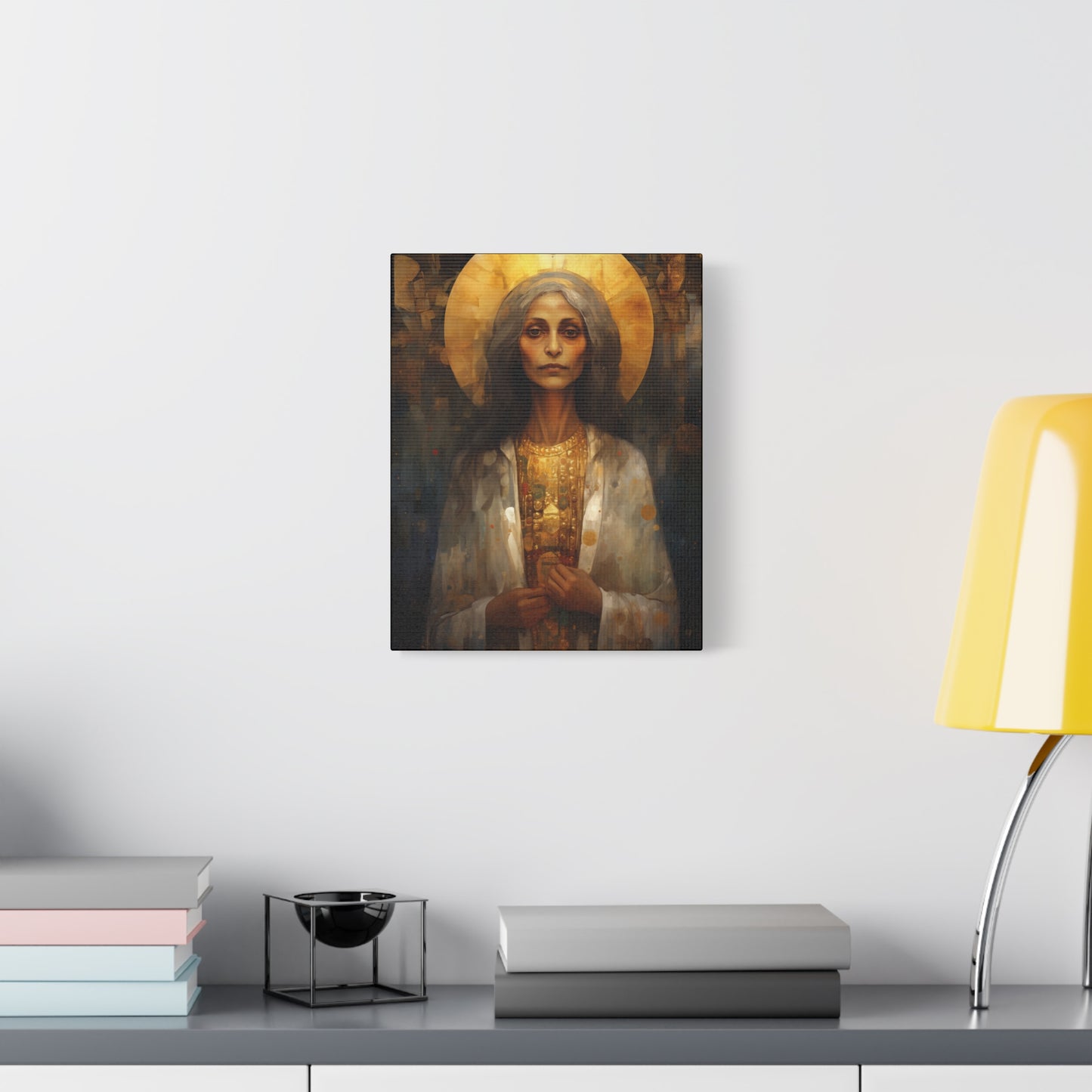 Saint Mary of Egypt - Museum Wrapped Canvas - Sanctified Souls Print - Religious Art for your Home