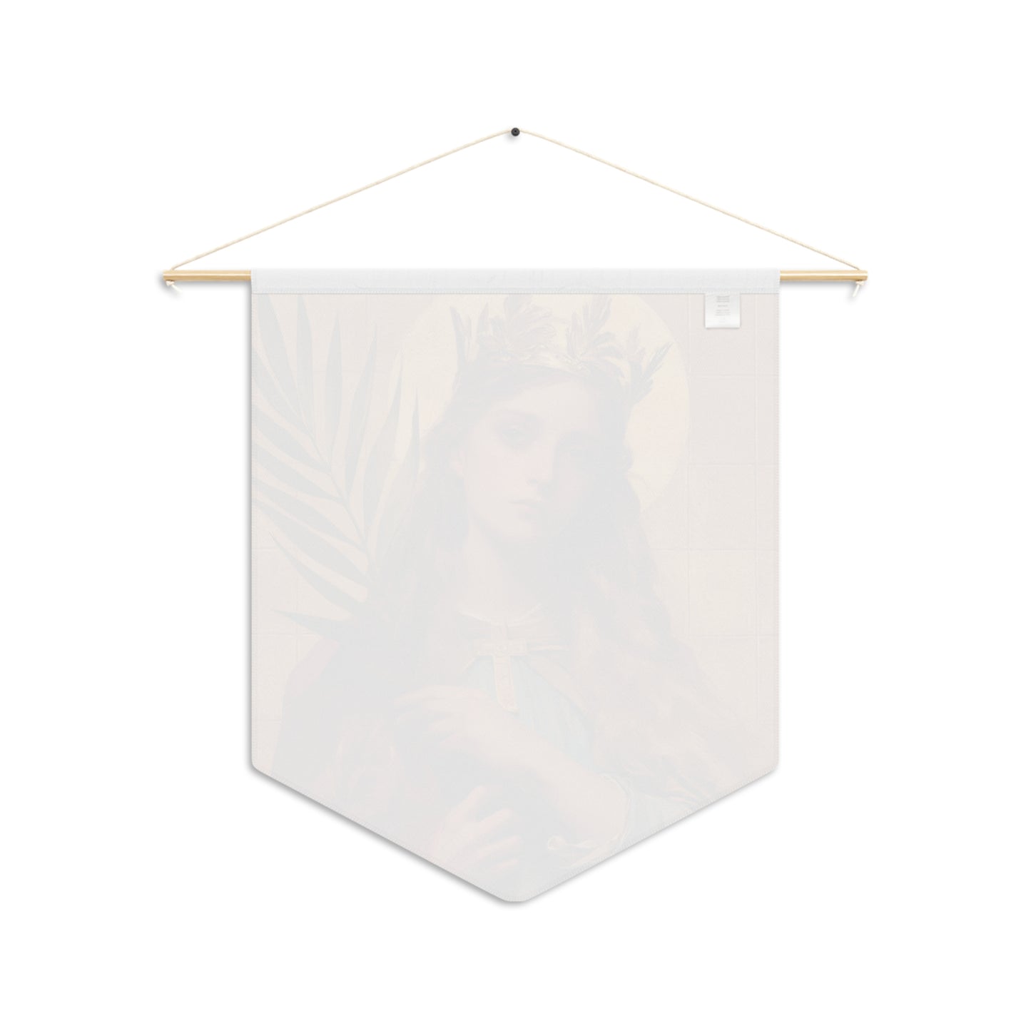 Saint Agrippina - Wall Banner / Wall Hanging - Christian Art - Prayer room - 18" x 21"