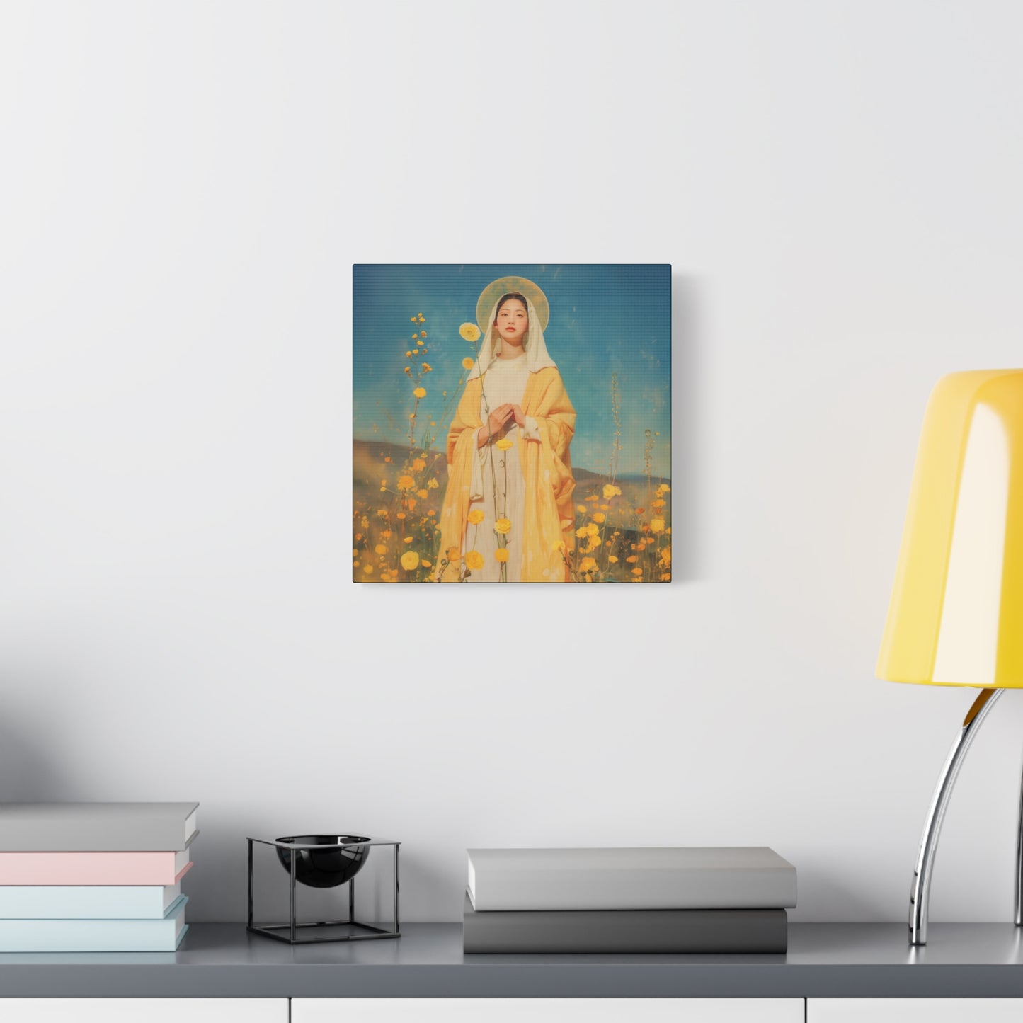 Saint Agatha Lin - Gallery Wrapped Canvas - Print - Religious Art for your Home - Catholic Art