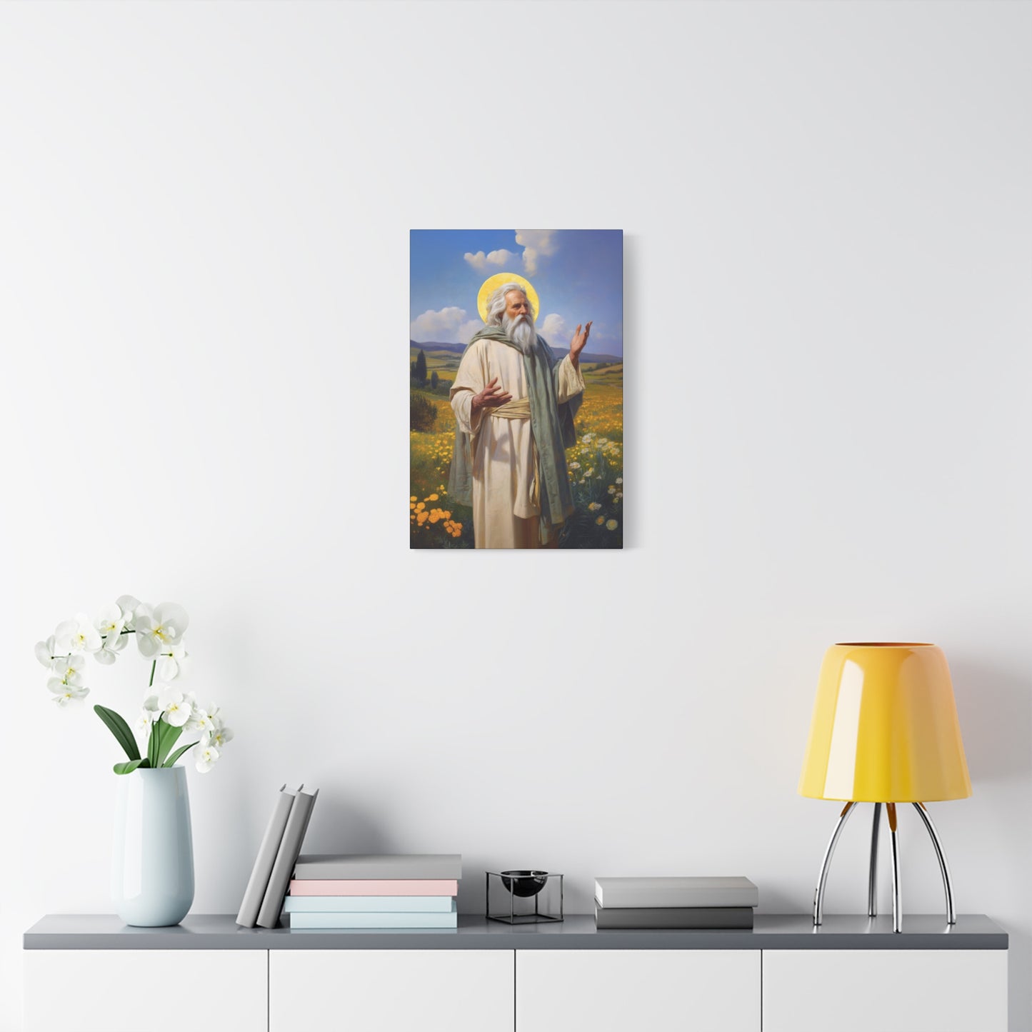 Saint Hilary of Arles - Gallery Wrapped Canvas - Print - Religious Art for your Home - Catholic Art Print