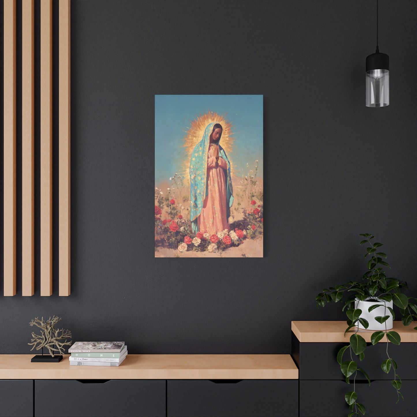 Our Lady of Guadalupe - Gallery Wrapped Canvas - Print - Religious Art for your Home - Catholic Art